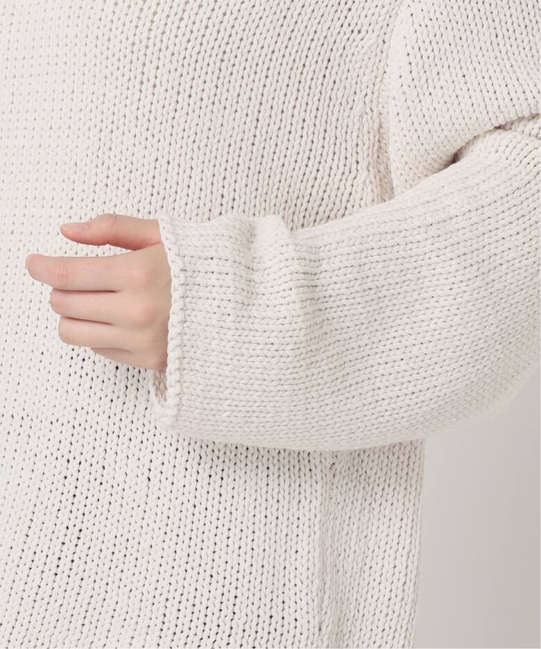 追加》COTTON TAPE YARN プルオーバー（ニット／セーター）｜Plage 