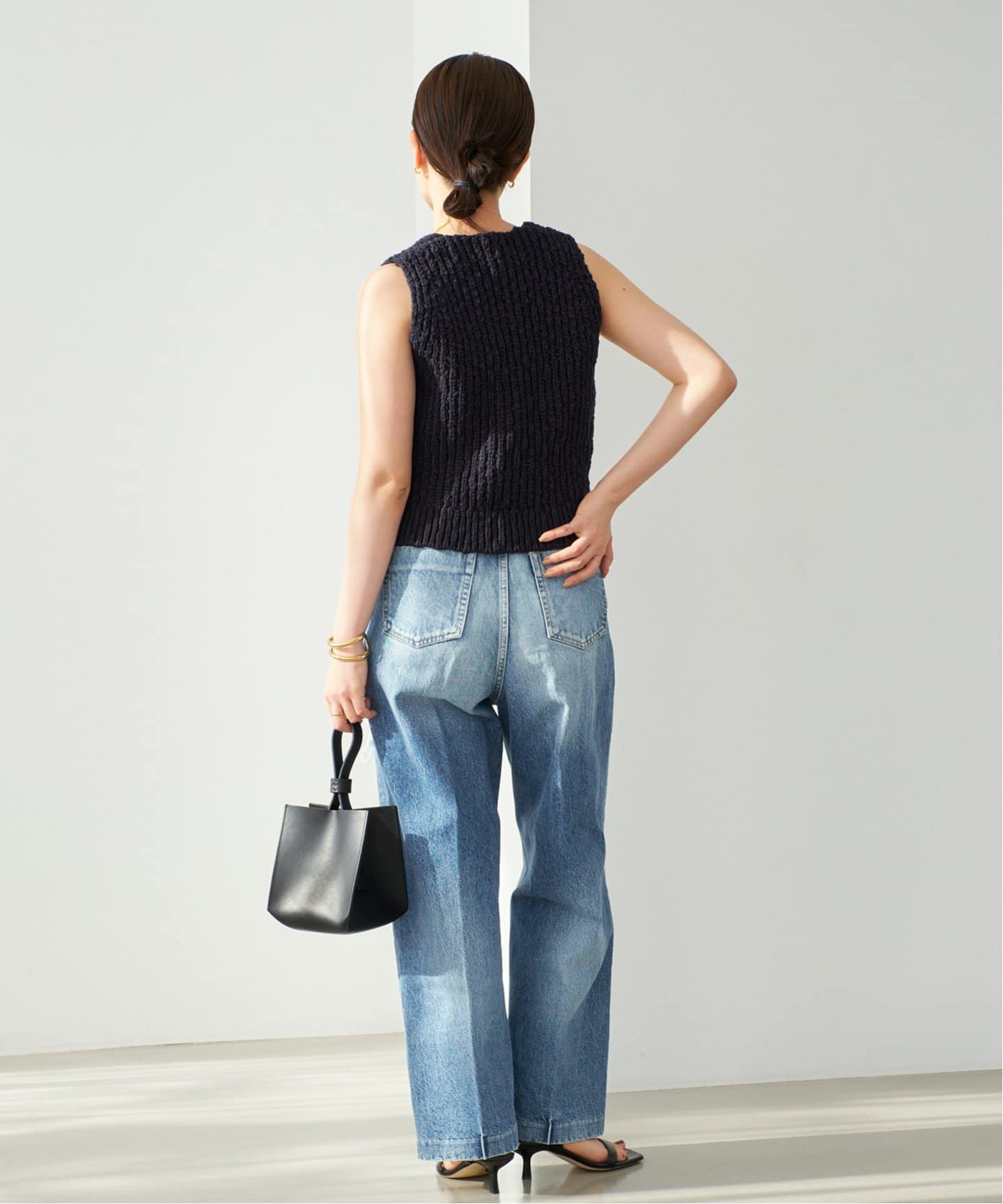Plage 【 le/ル 】 COTTON KNIT ベスト Plage 【 le/ル 】 COTTON KNIT ベスト COTTON SLUB KNIT ベスト