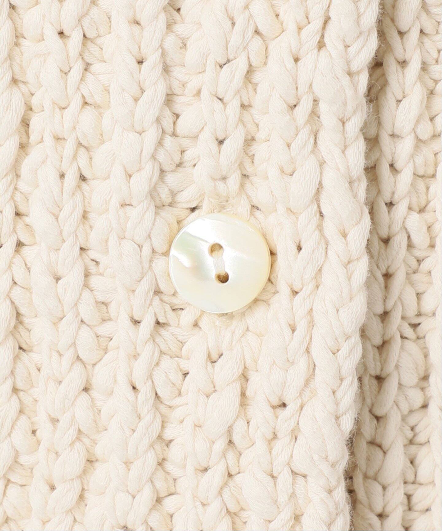 Plage プラージュ◆新品 COTTON SLUB KNIT ニットベスト COTTON SLUB KNIT ベスト（ベスト）｜Plage（プラージュ）の通販