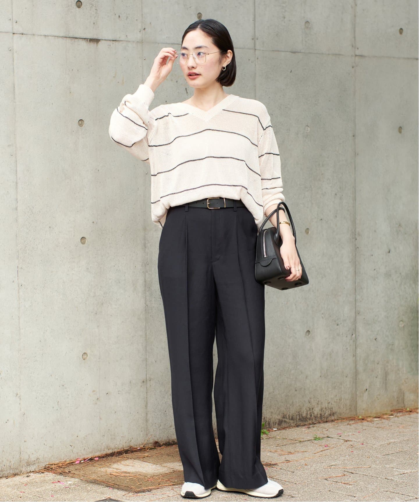 Plage プラージュ SILK-LINEN LILY Vネック ニット SILK-LINEN LILY Vネック ニット（ニット／セーター）｜Plage