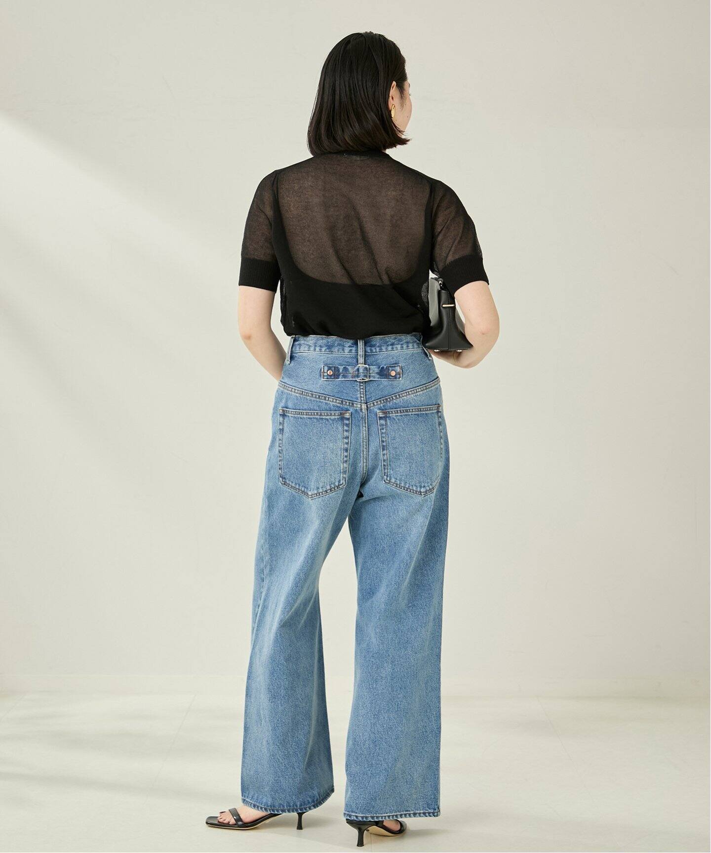【新品未使用品】plage◆RAMIE kon sheer ニット　シアーニット 新品未使用品】plage◇RAMIE kon sheer ニット シアーニット