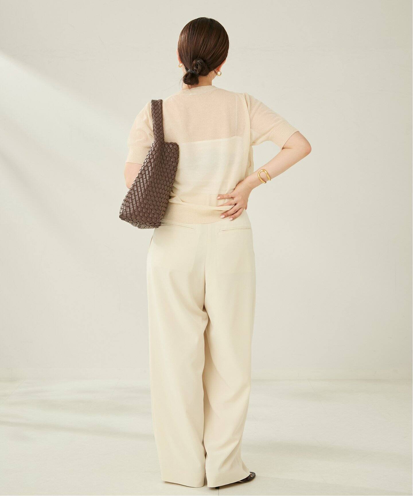 plageプラージュ＊SHEER C/Nニット＊新品未使用 SHEER C/N ニット（ニット／セーター）｜Plage（プラージュ）の