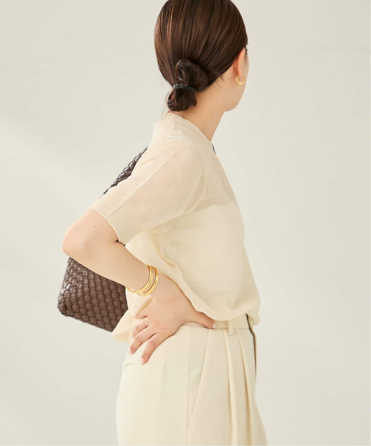 plageプラージュ＊SHEER C/Nニット＊新品未使用 SHEER C/N ニット（ニット／セーター）｜Plage（プラージュ）の