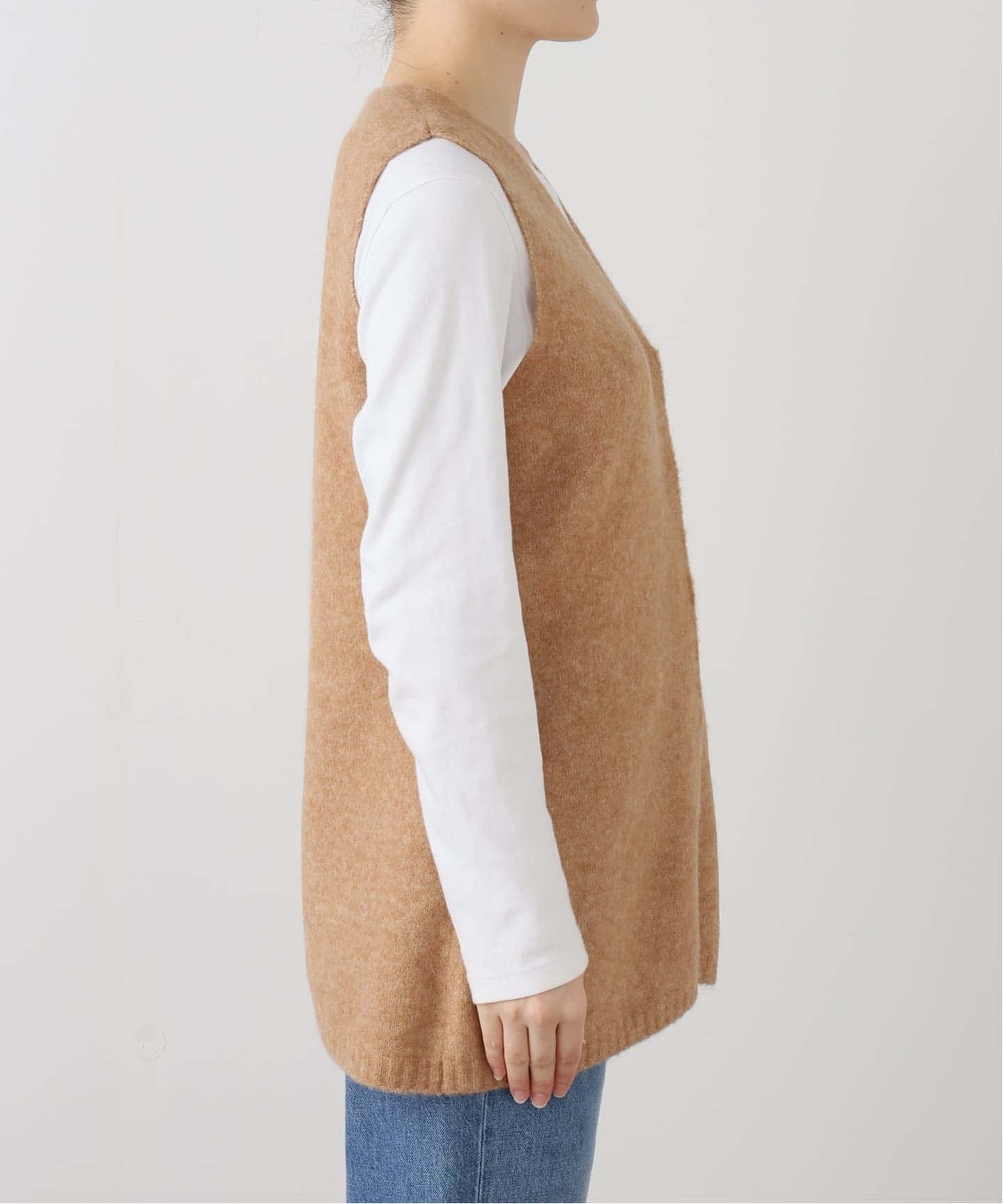 BABY ALPACA MIX ベスト（ニット／セーター）｜Plage（プラージュ）の