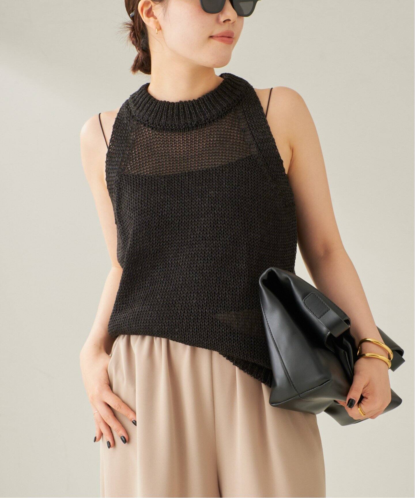 信頼も厚い HALTER NECK トップス（ニット／セーター）｜Plage KNIT トップス