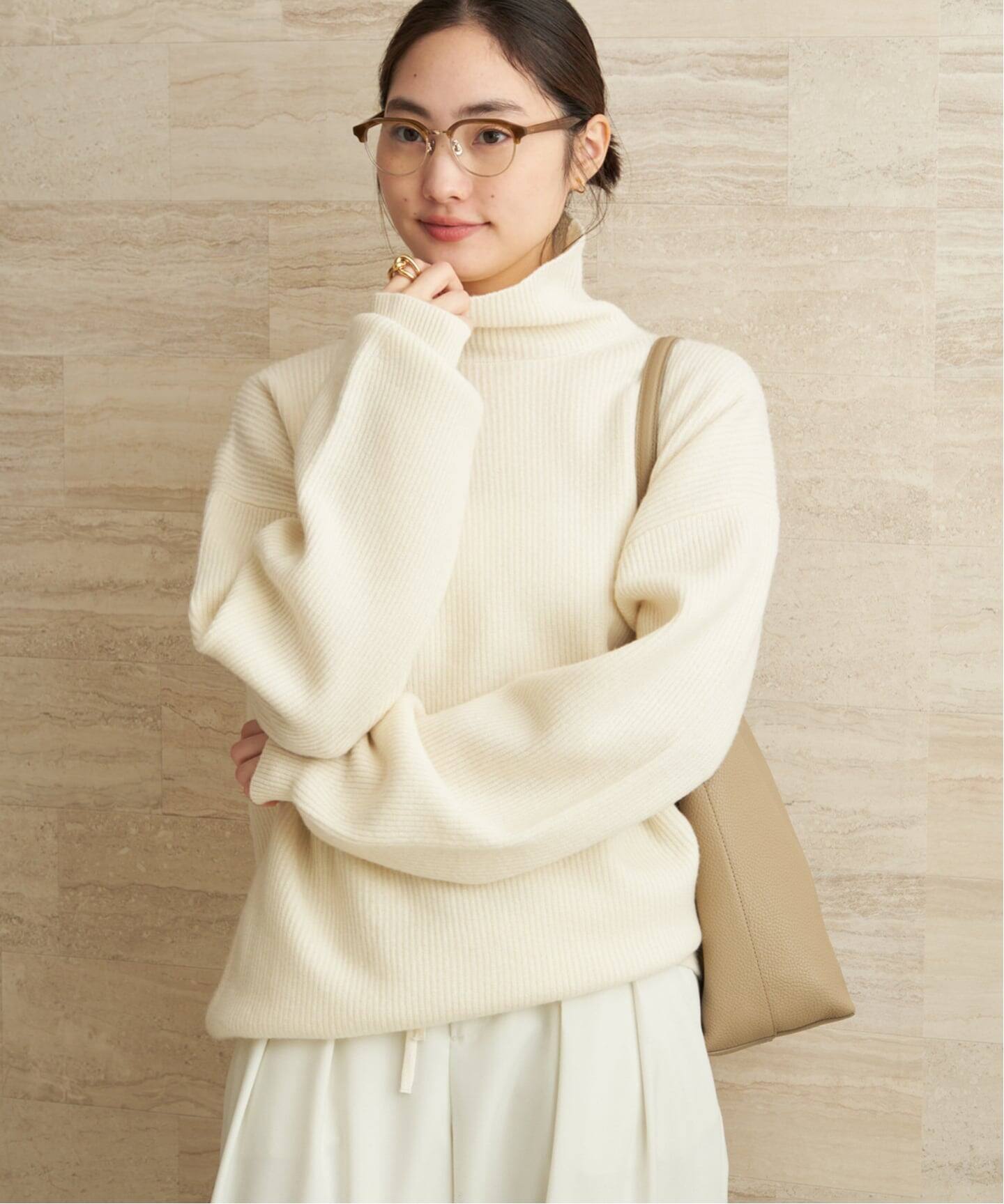 LOOSE TURTLE NECK プルオーバー（ニット／セーター）｜Plage