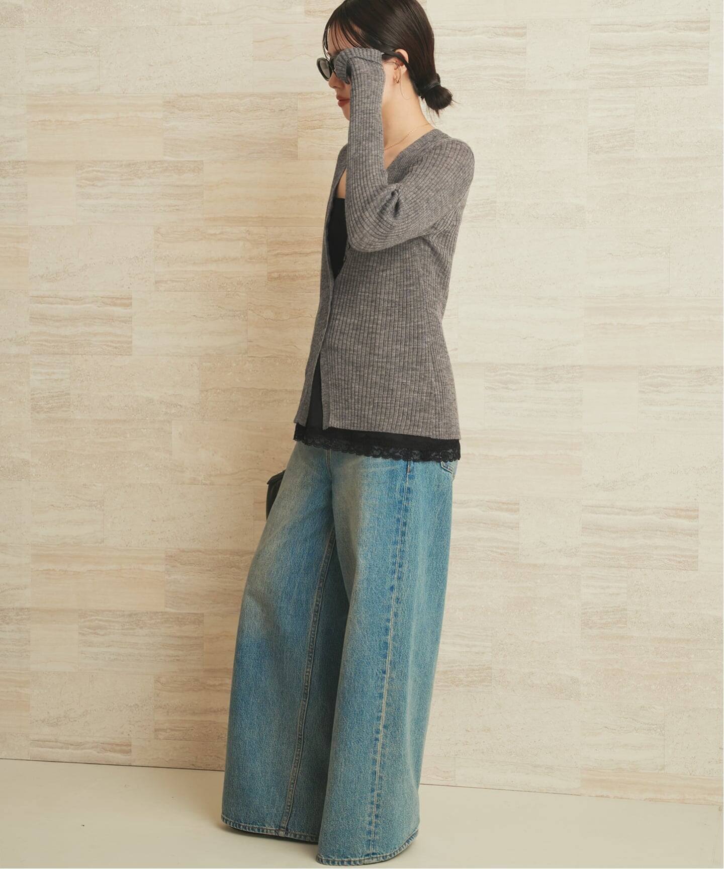 RIB BUTTON カーディガン（カーディガン）｜Plage（プラージュ