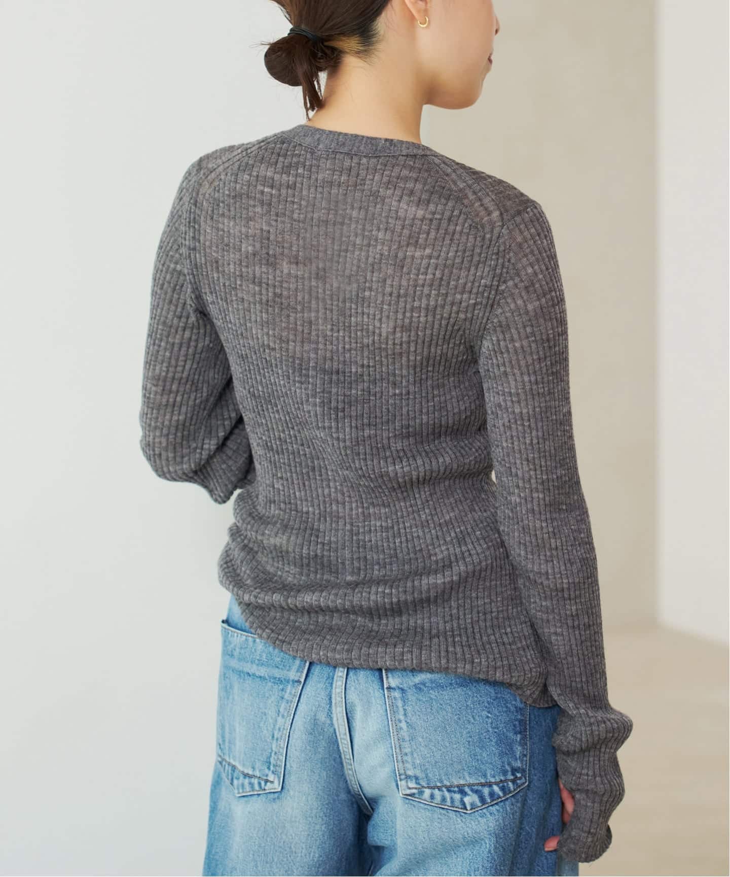 RIB BUTTON カーディガン（カーディガン）｜Plage（プラージュ）の通販