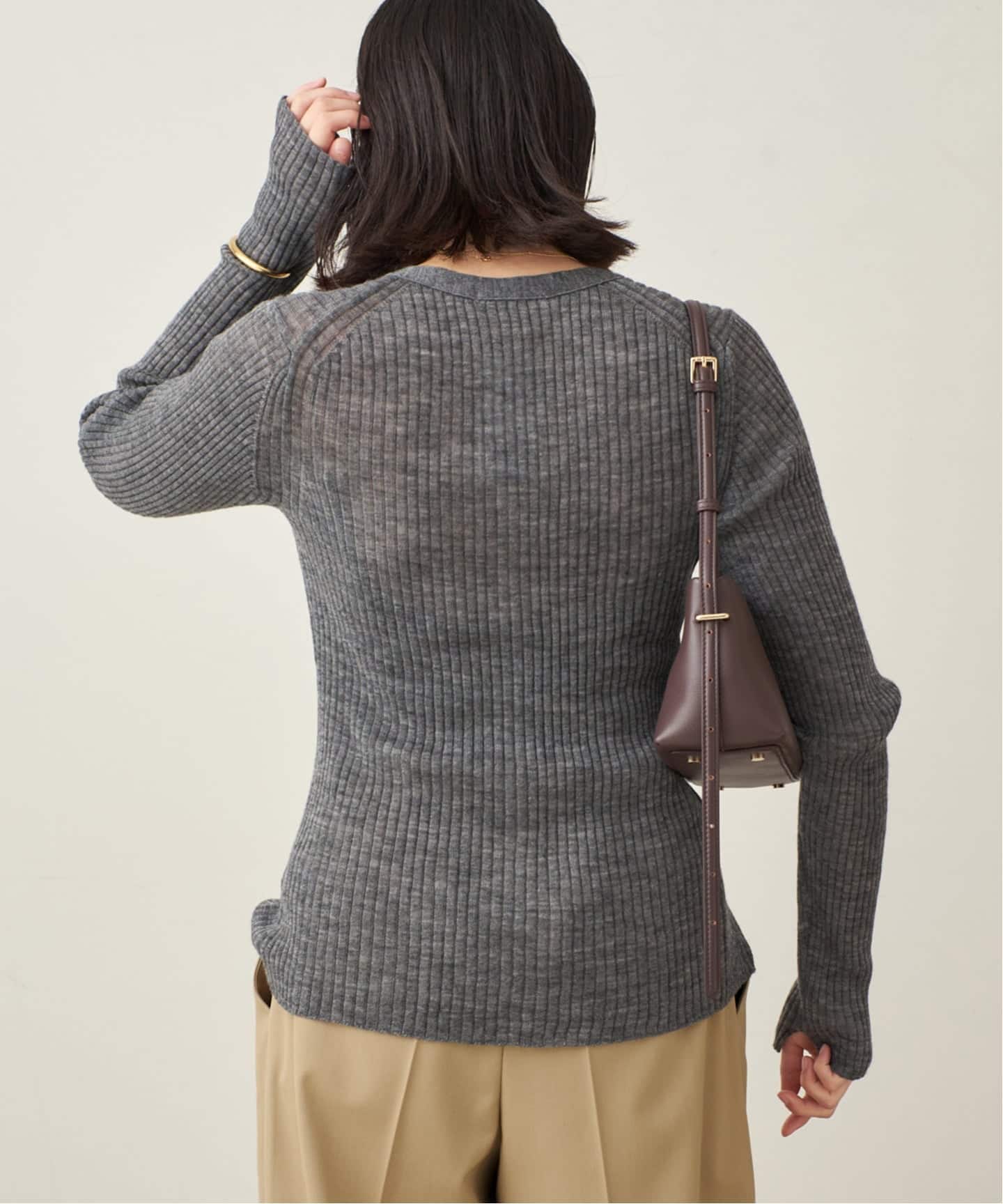 RIB BUTTON カーディガン（カーディガン）｜Plage（プラージュ）の通販