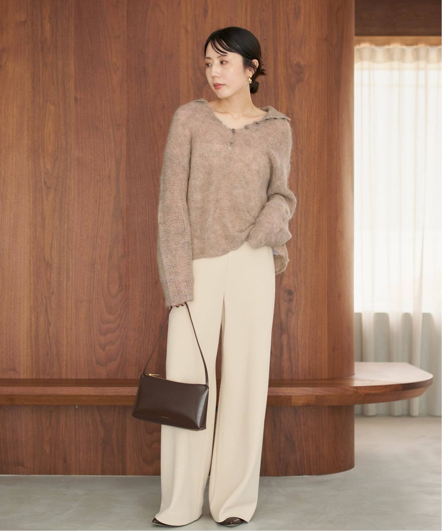 ALPACA MIX BUTTON ニット（ニット／セーター）｜Plage（プラージュ