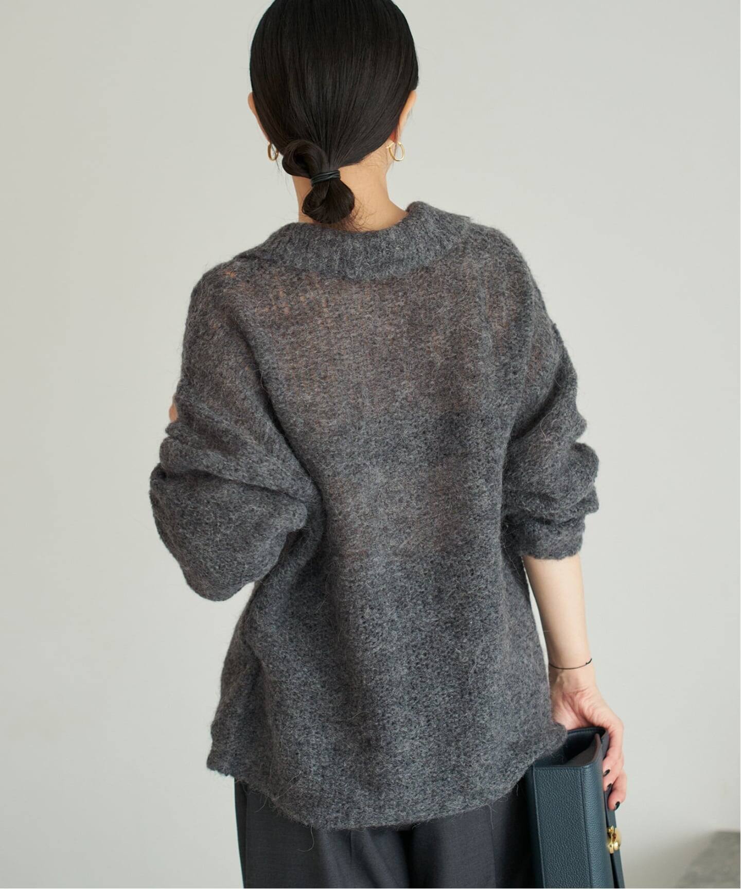 Plage ALPACA MIX BUTTON ニット　新品タグ付き plage☆ALPACA MIX BUTTON ニット - メルカリ