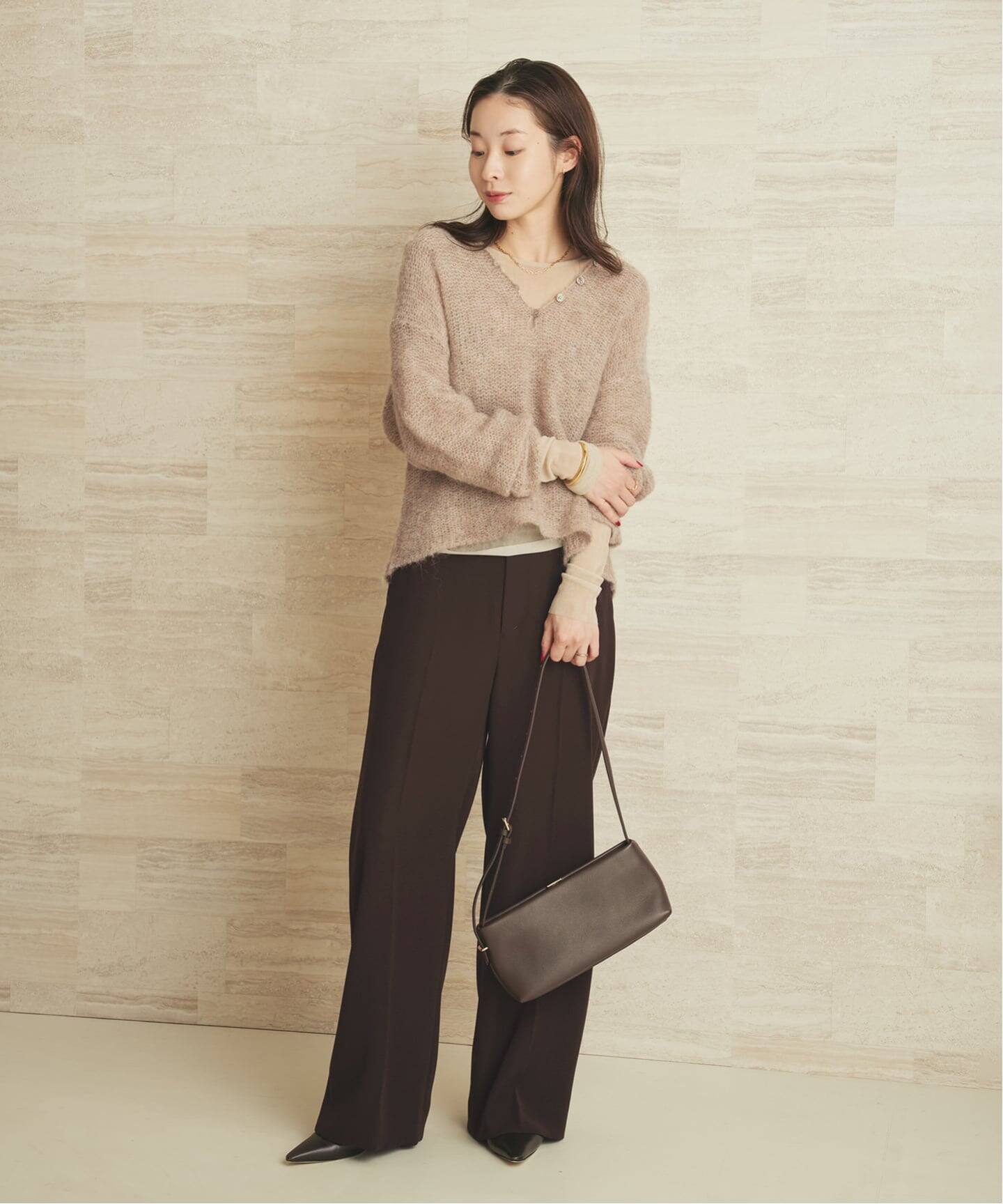 Plage ALPACA MIX BUTTON ニット　新品タグ付き plage☆ALPACA MIX BUTTON ニット - メルカリ