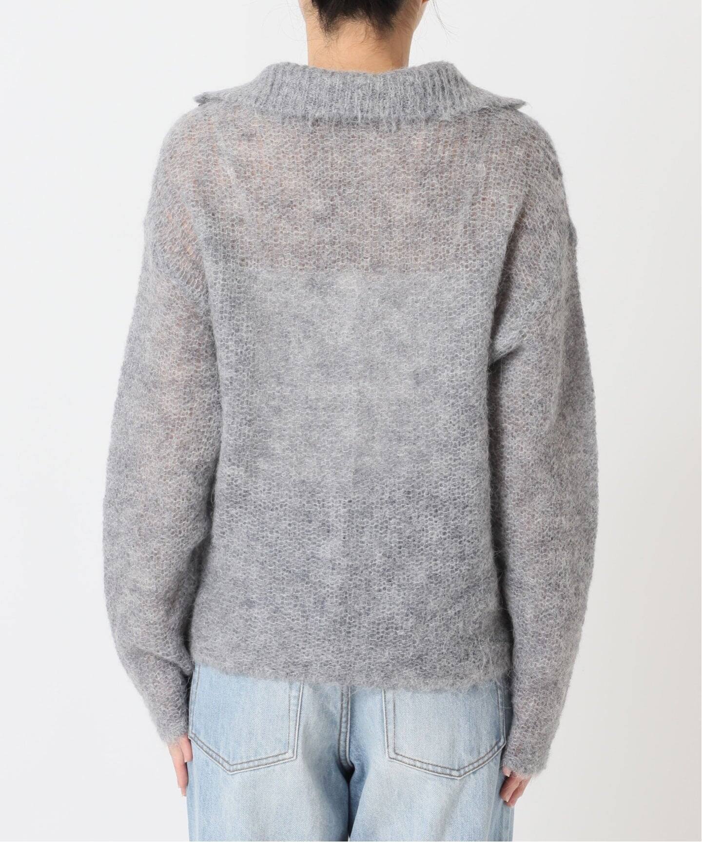 追加予約》ALPACA MIX BUTTON ニット 3（ニット／セーター）｜Plage