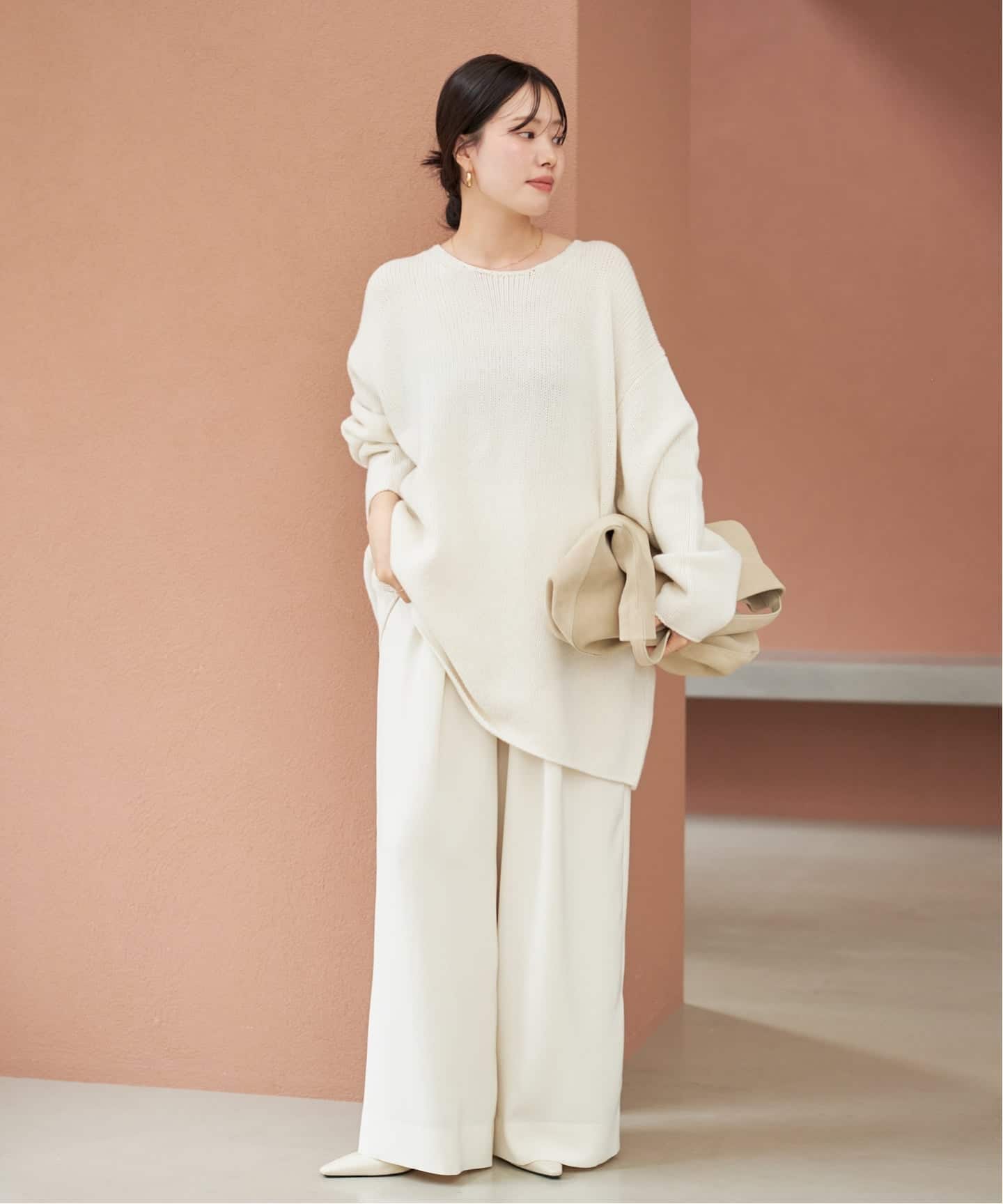 追加》WOOL CASHMERE SOFT TUNIC ニット（ニット／セーター）｜Plage