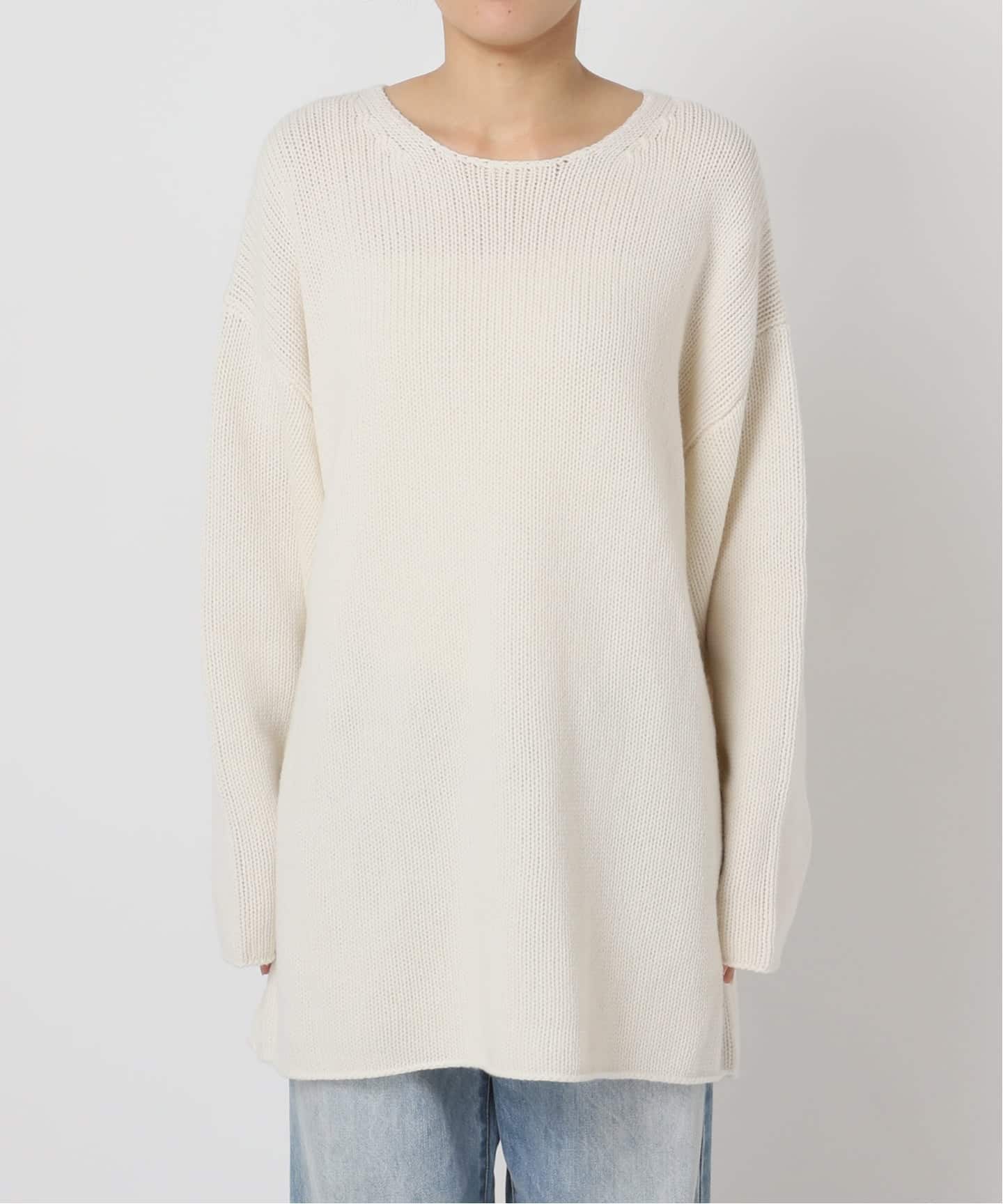 追加》WOOL CASHMERE SOFT TUNIC ニット（ニット／セーター）｜Plage