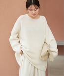 《追加予約》WOOL CASHMERE SOFT TUNIC ニット