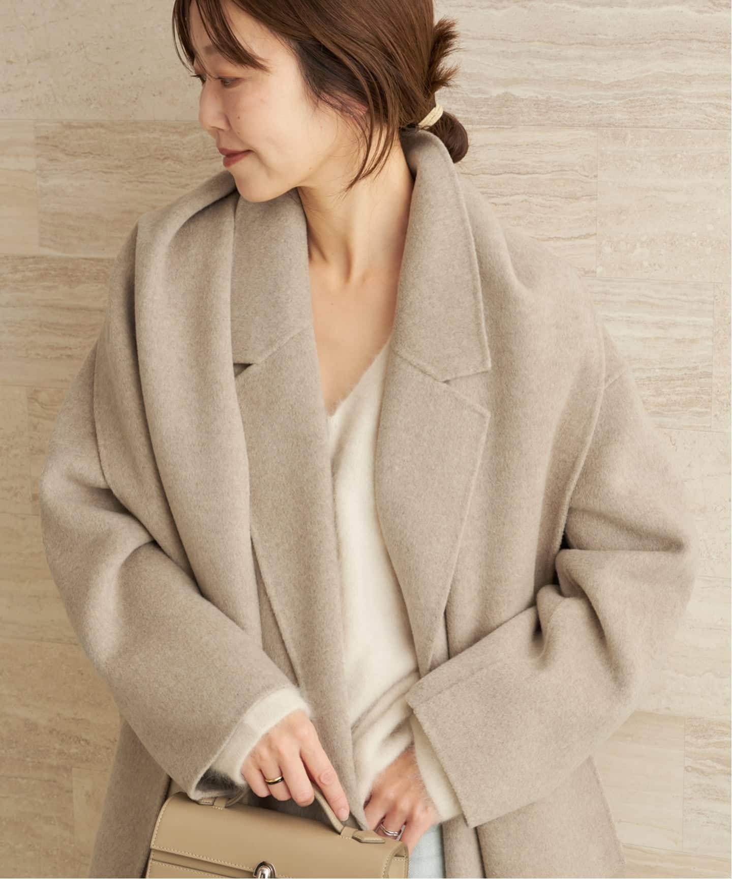 【新品未使用】 Plage Fur Nuance プルオーバー　ベージュA WEB限定追加》Fur Nuance プルオーバー2（ニット/セーター）｜Plage