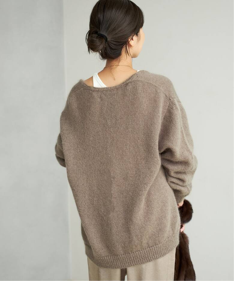 JAMES CHARLOTTE / ジェームスシャルロット WRAP カーディガン 