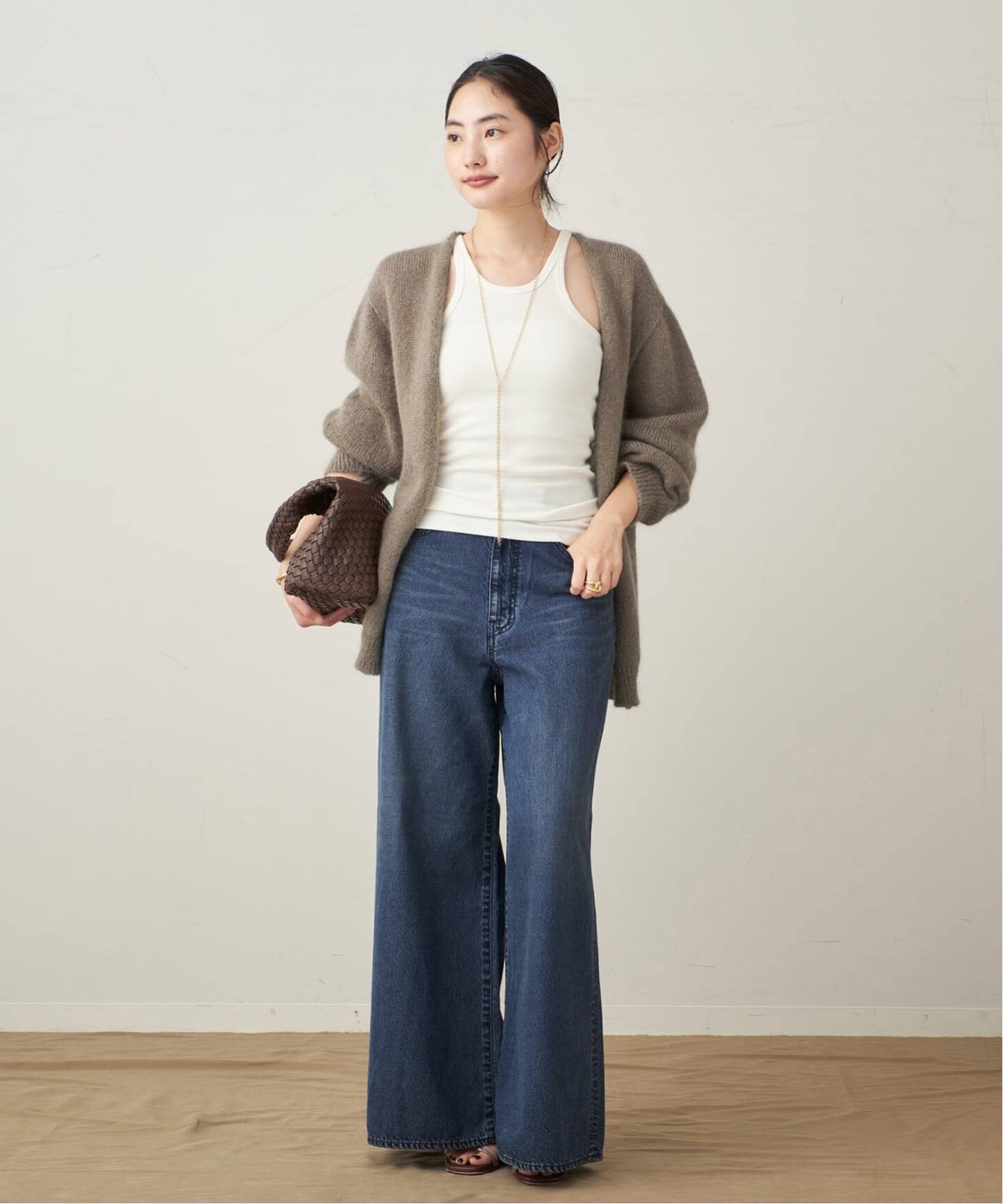 JAMES CHARLOTTE / ジェームスシャルロット WRAP カーディガン