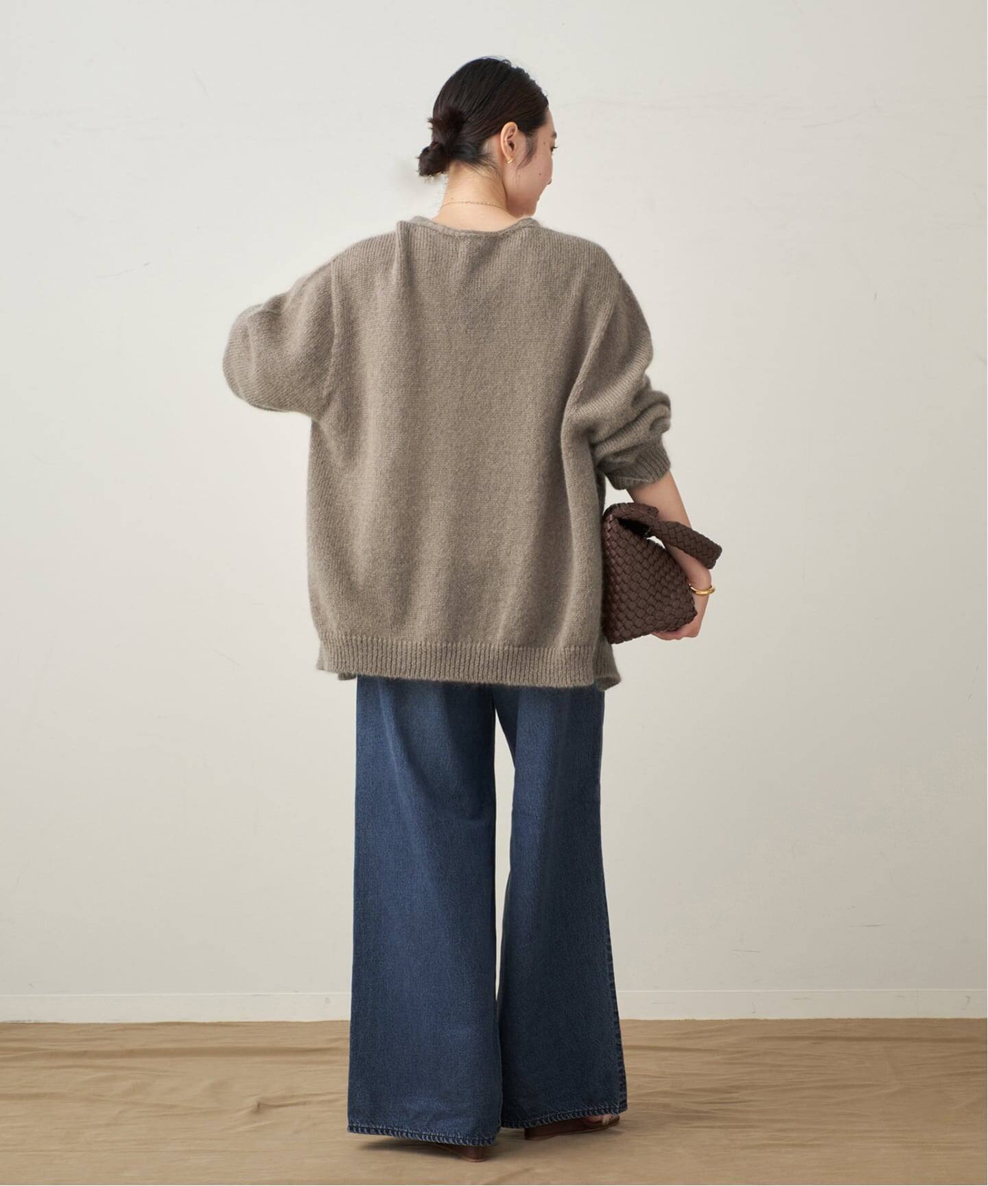 JAMES CHARLOTTE / ジェームスシャルロット WRAP カーディガン