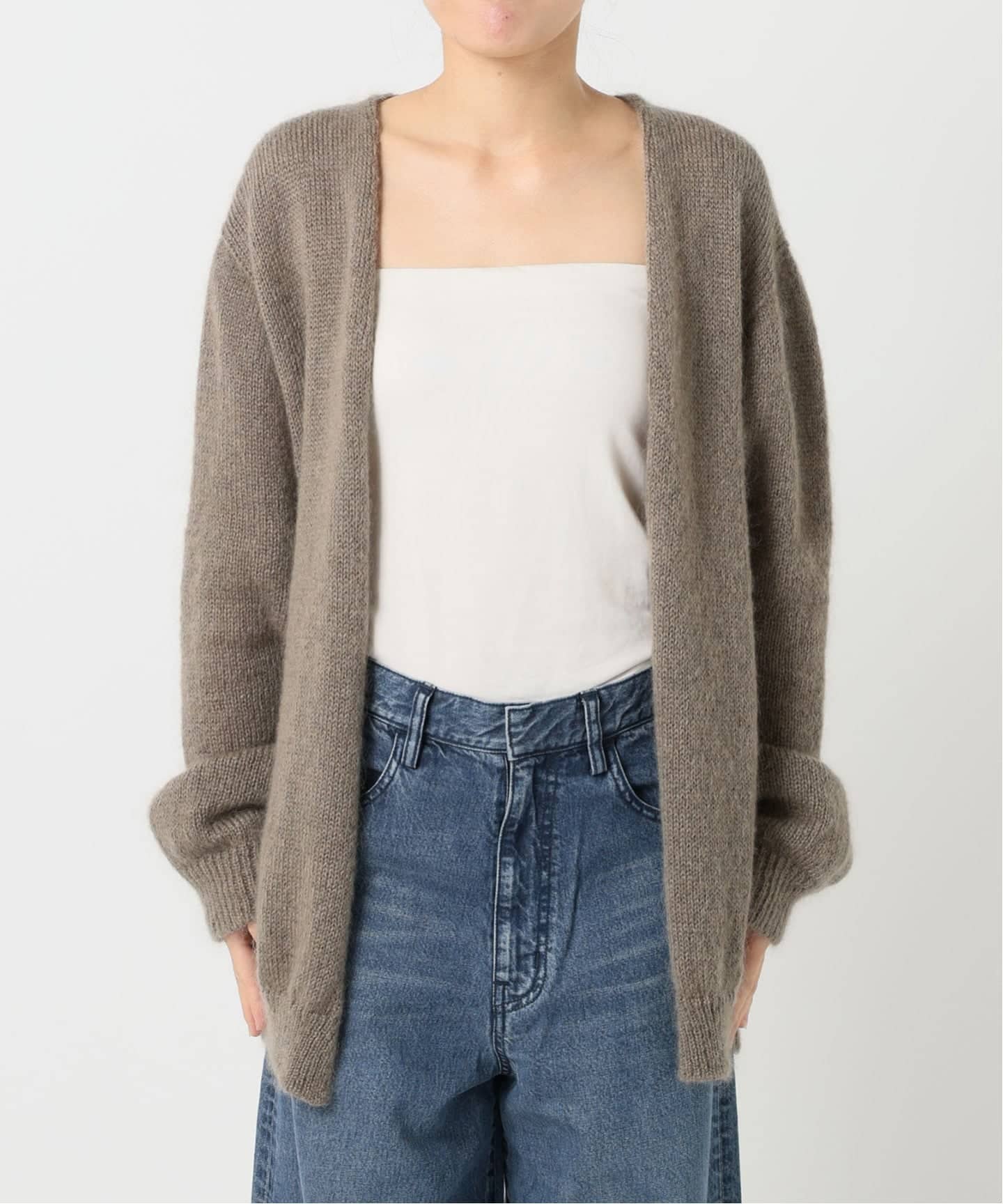 新品＊PlageジェームスシャルロットJAMES CHARLOTTEカーディガン JAMES CHARLOTTE / ジェームスシャルロット WRAP カーディガン