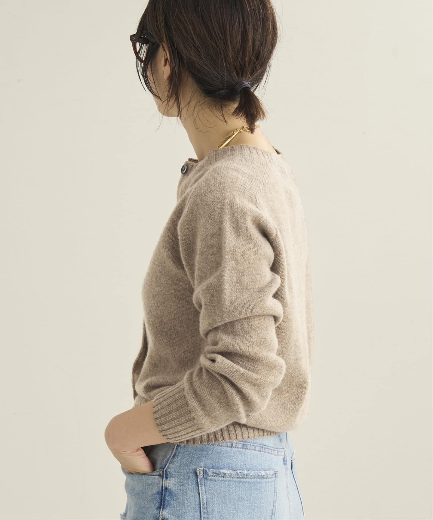 Plage HARLEY 別注 HIGH BUTTON SHORT カーディガン 追加予約》HARLEY / ハーレー 別注 HIGH BUTTON SHORT