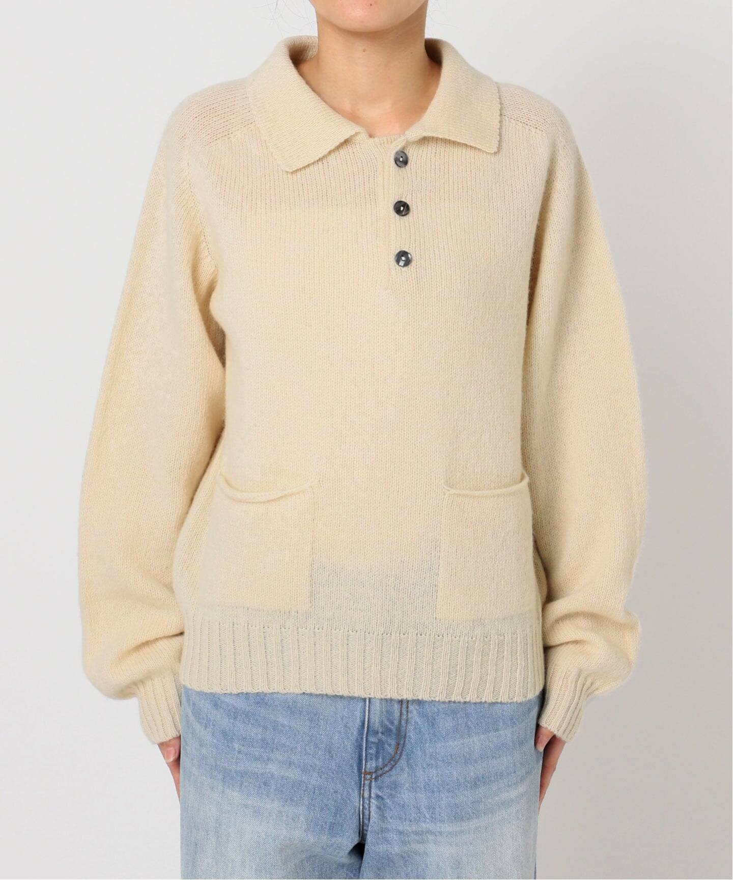 Plage HARLEY / ハーレー 別注 POLO ニット HARLEY / ハーレー 別注 POLO ニット（ニット／セーター）｜Plage