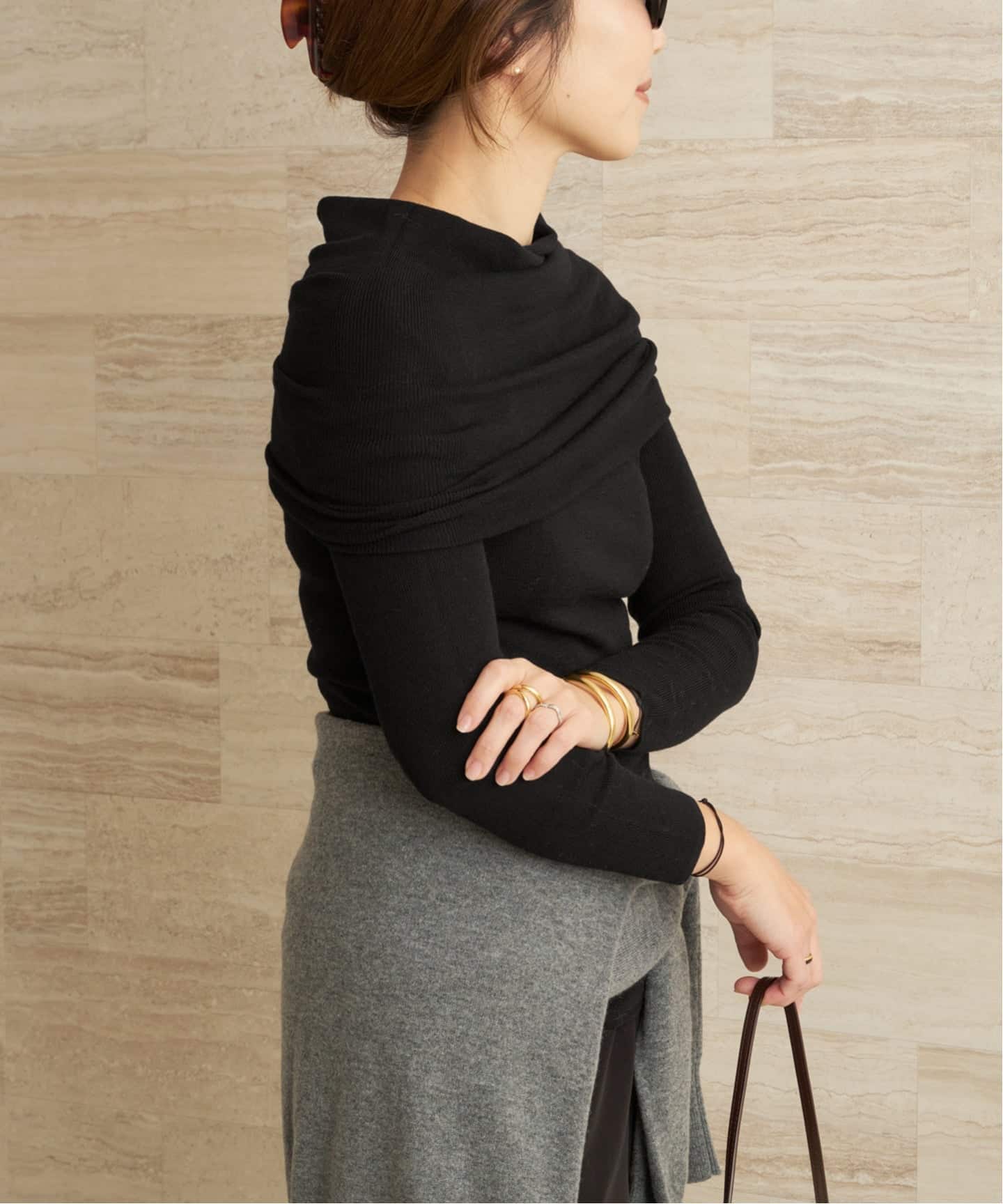 代官山店・WEB限定》LE PETIT PULLE / ル プティ プレ BARDOT NECKLINE