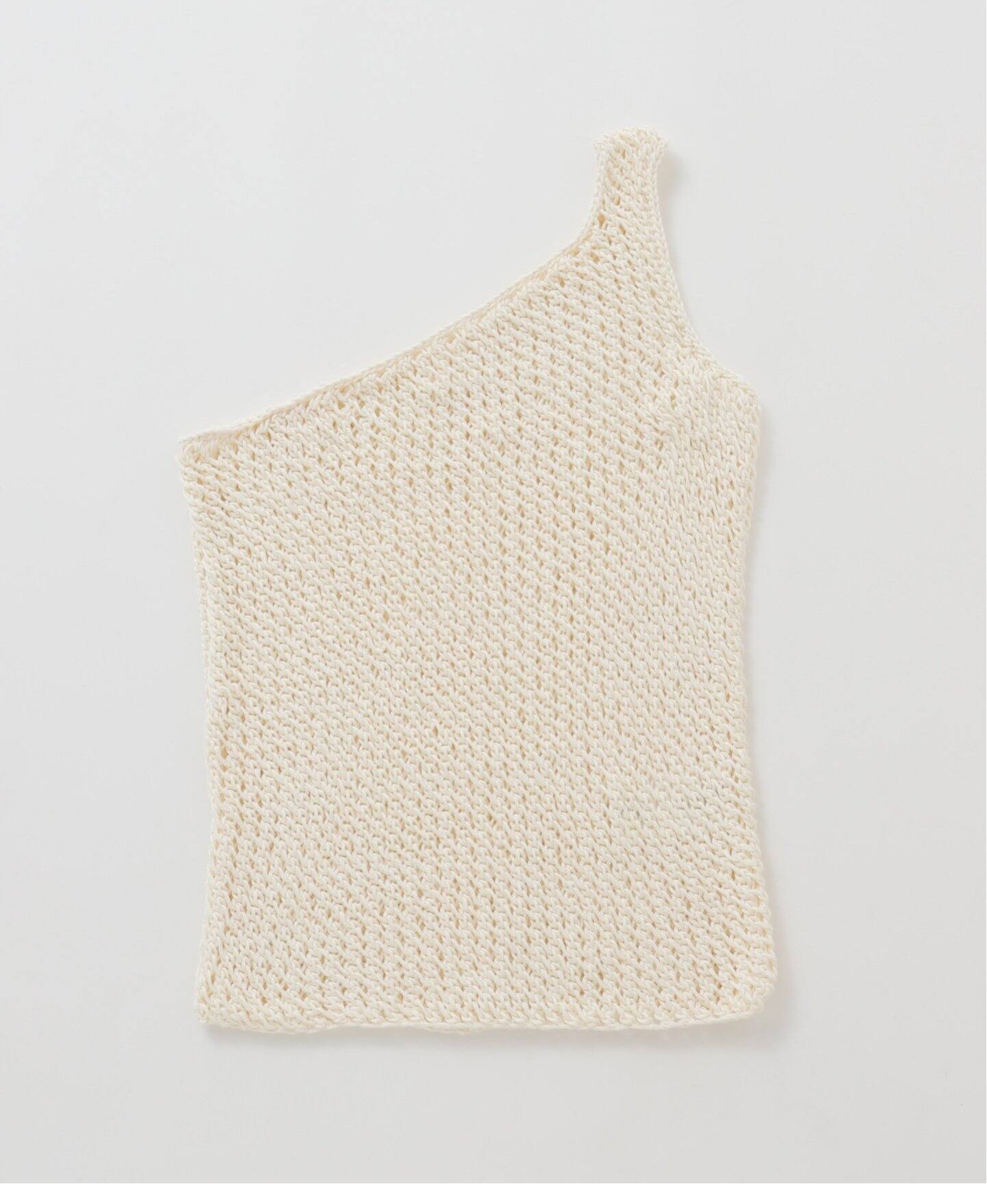 SEEALL/シーオール HAND KNITTED ONE SHOULDER トップス（キャミソール 