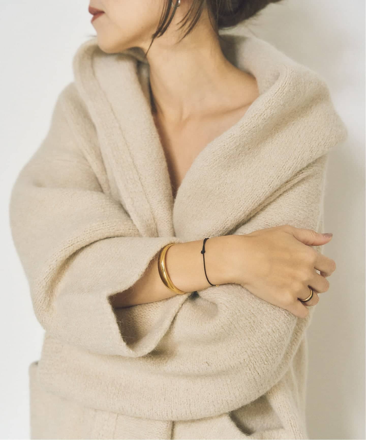 ローレン マヌージアン SHORT HOODIE GAWN コート　ガウン ローレン マヌージアン SHORT HOODIE GAWN コート ガウン FMK様専用