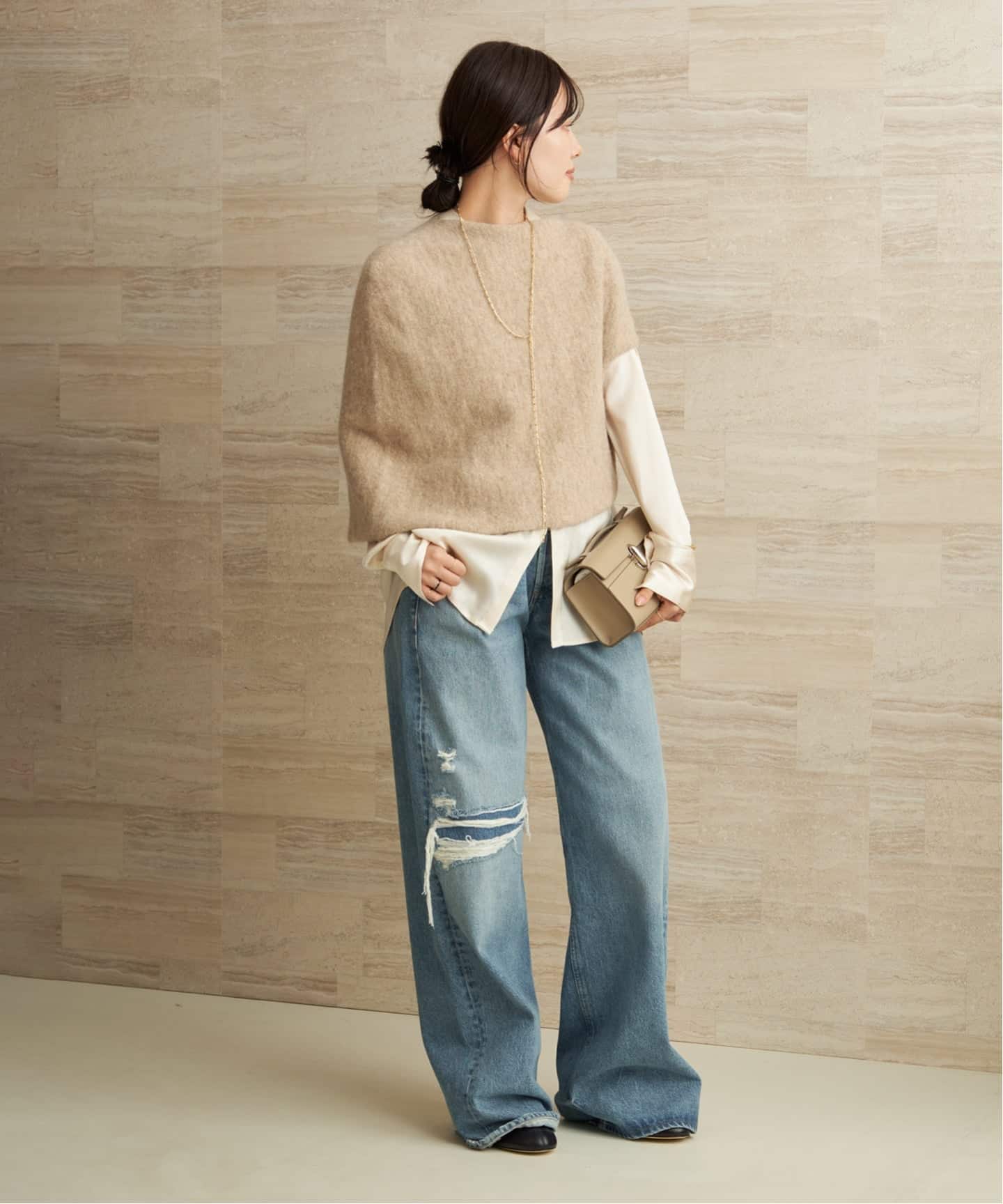 LAUREN MANOOGIAN / ローレン マヌージアン KNOTSHOULDERS トップス