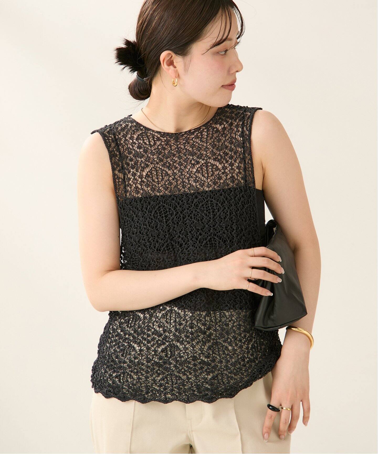 enrica / エンリカ LACE 2WAY ベスト（ベスト）｜Plage（プラージュ 