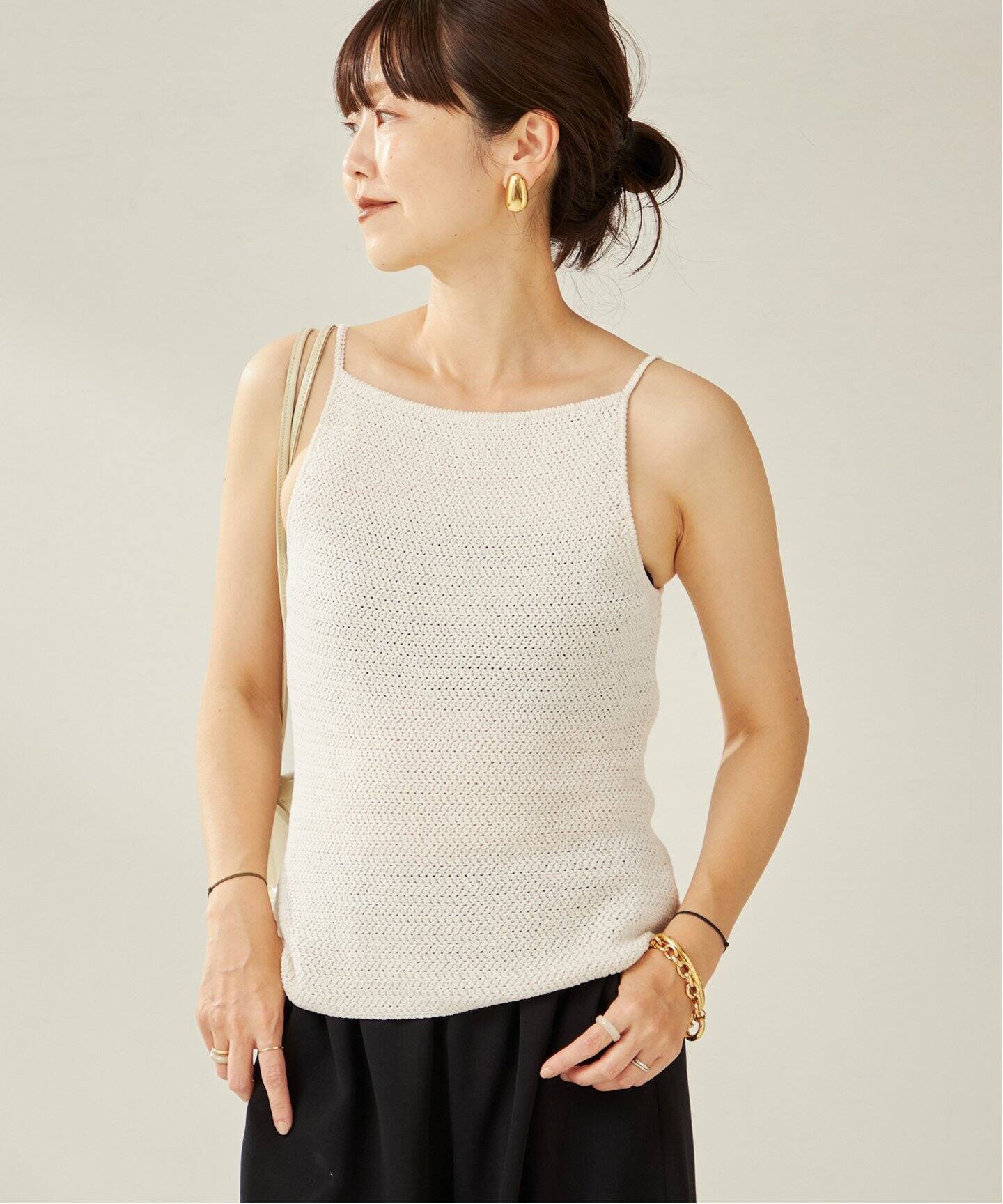 Plage - munmunmell plage 17SS ニット ナチュラル SHEER C/N ニット（ニット／セーター）｜Plage（プラージュ）の