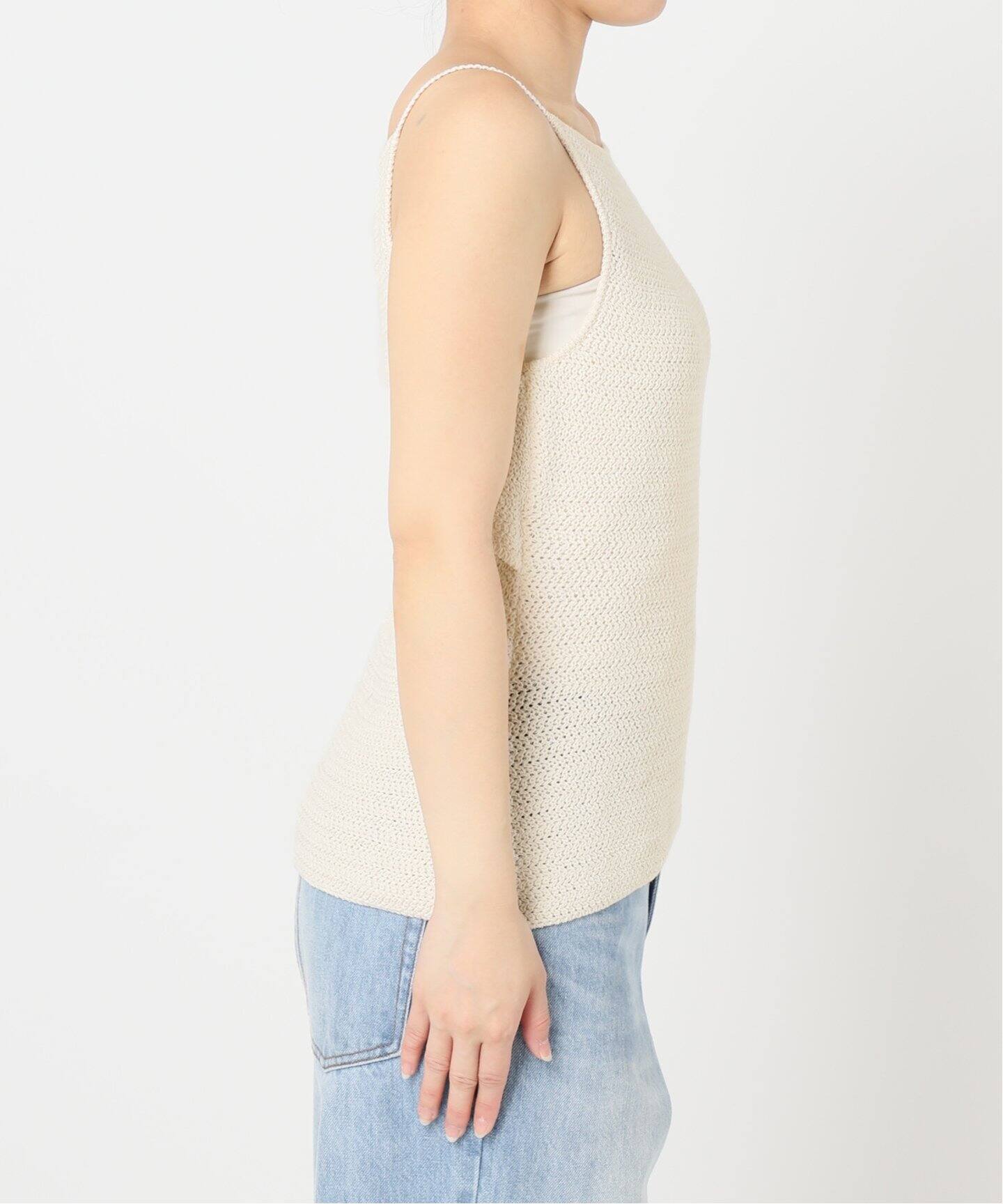 le / ル CROCHET BACK POINT トップス（ニット／セーター）｜Plage 