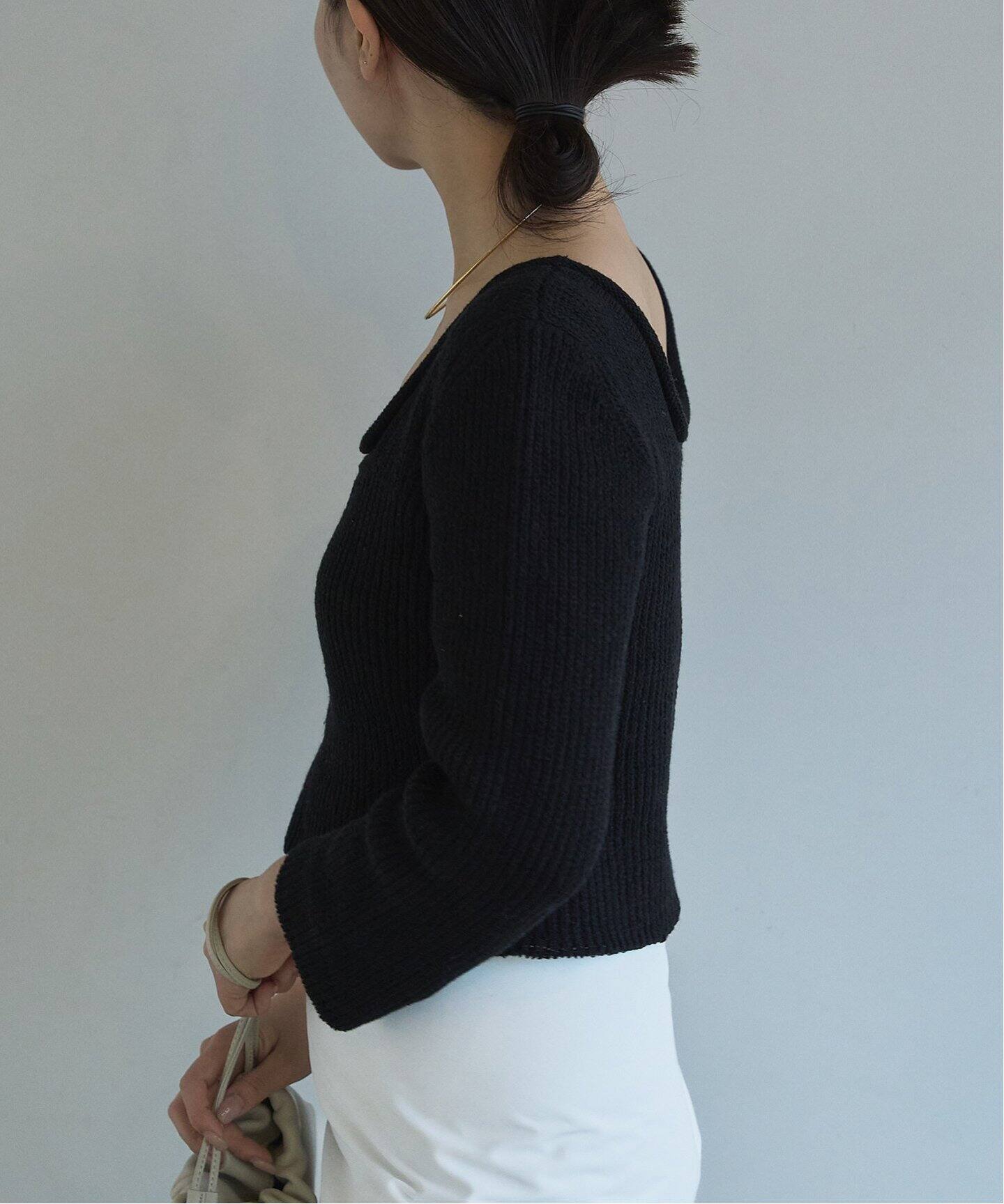 PAN/パン 別注 RIB SQ/N MIDDLE SLトップス（ニット／セーター