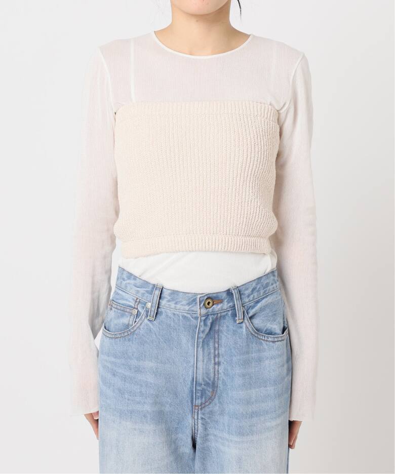 PAN/パン 別注 RIB ベアトップ（その他トップス）｜Plage（プラージュ  