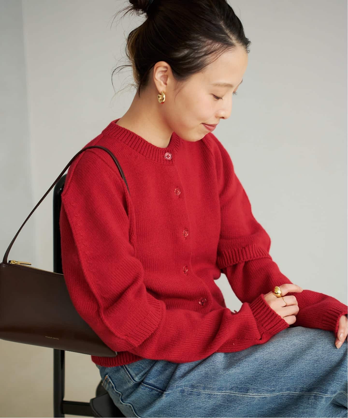 予約》JANE SMITH / ジェーンスミス 別注 7G BIG SHOULDER CREW