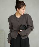 JANE SMITH / ジェーンスミス 別注 7G BIG SHOULDER CREW  カーディガン