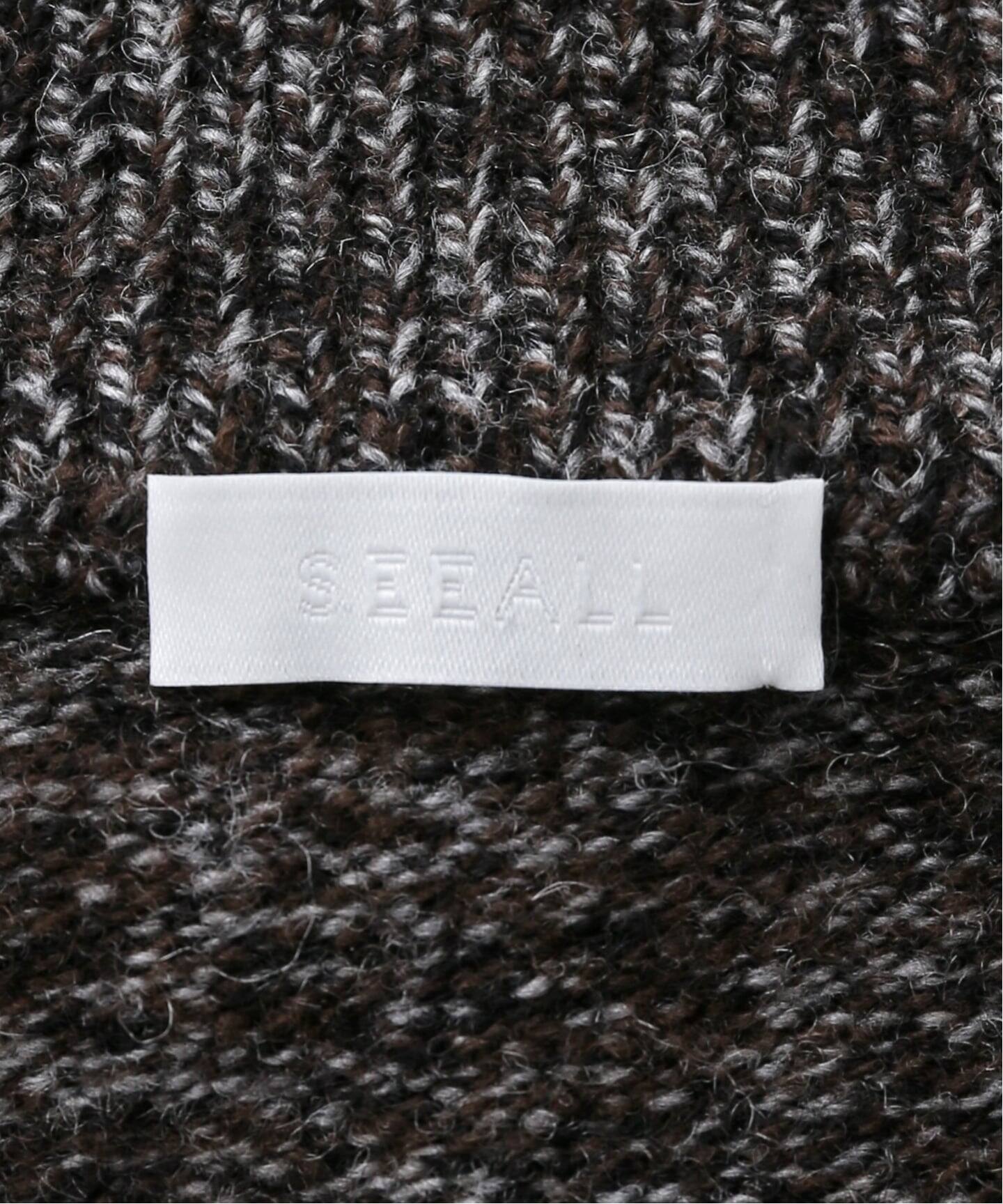 SEEALL / シーオール ZIP PULL SWEATER トップス（ニット／セーター