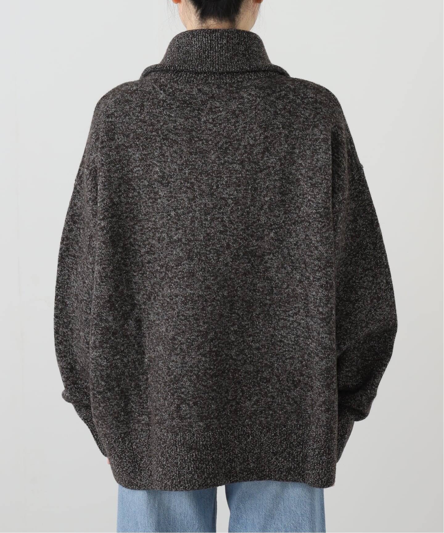 SEEALL / シーオール ZIP PULL SWEATER トップス（ニット／セーター