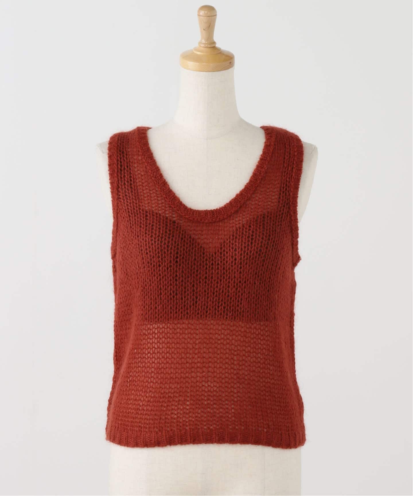 NICENICE MOMENT / ナイスナイスモーメント LOOSE TANK TOP ニット