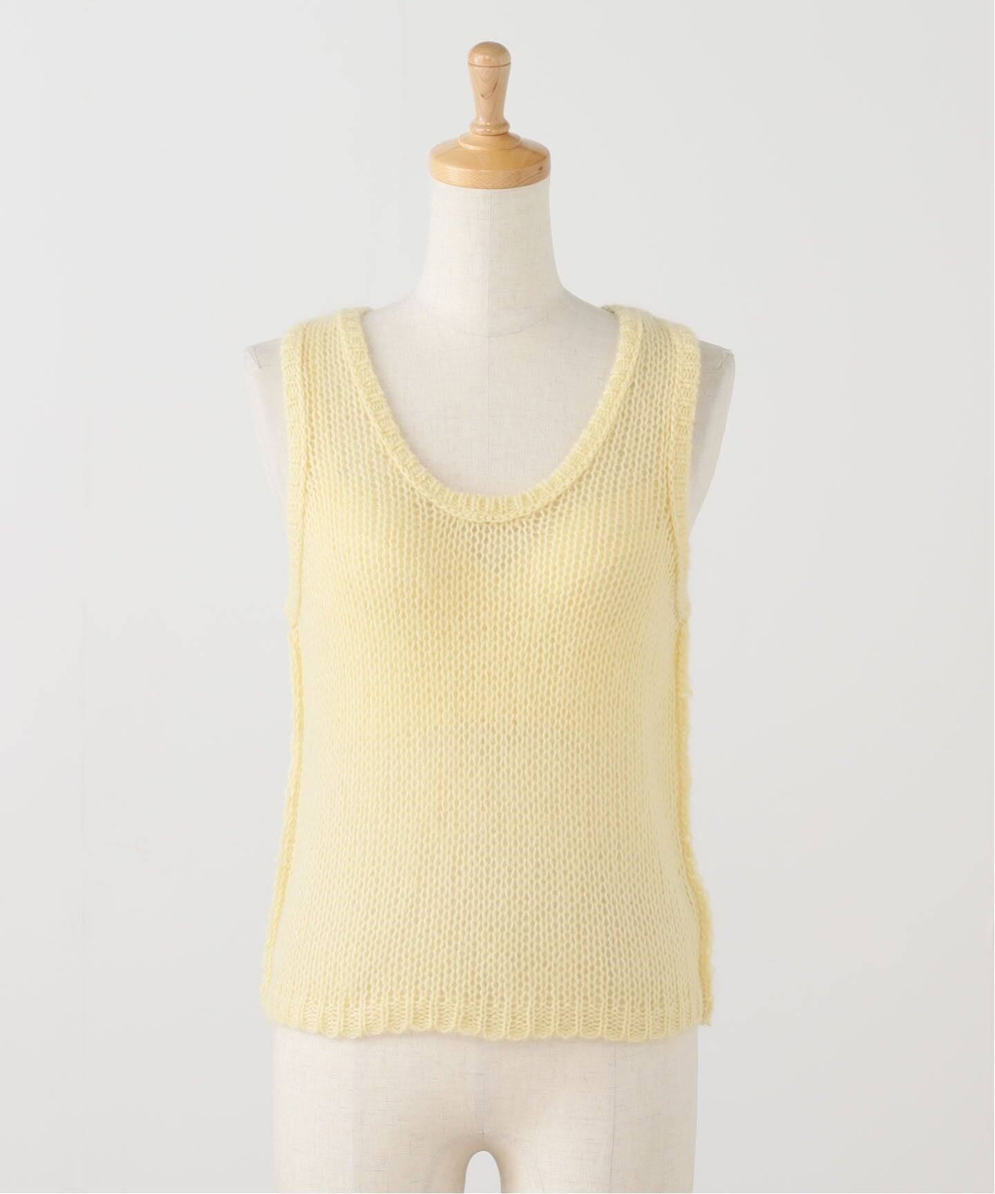 NICENICE MOMENT / ナイスナイスモーメント LOOSE TANK TOP ニット 