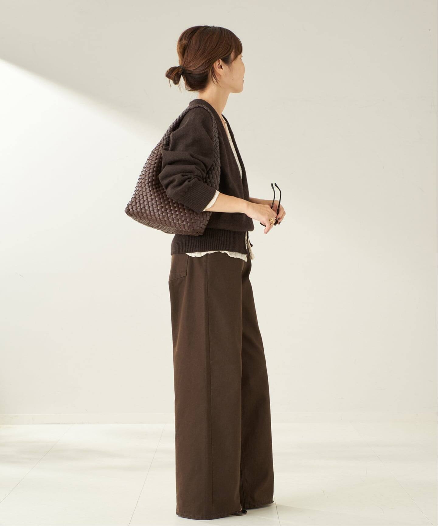 NEPLA. / ネプラ 別注 V ニット(ブラウン)（ニット／セーター）｜Plage