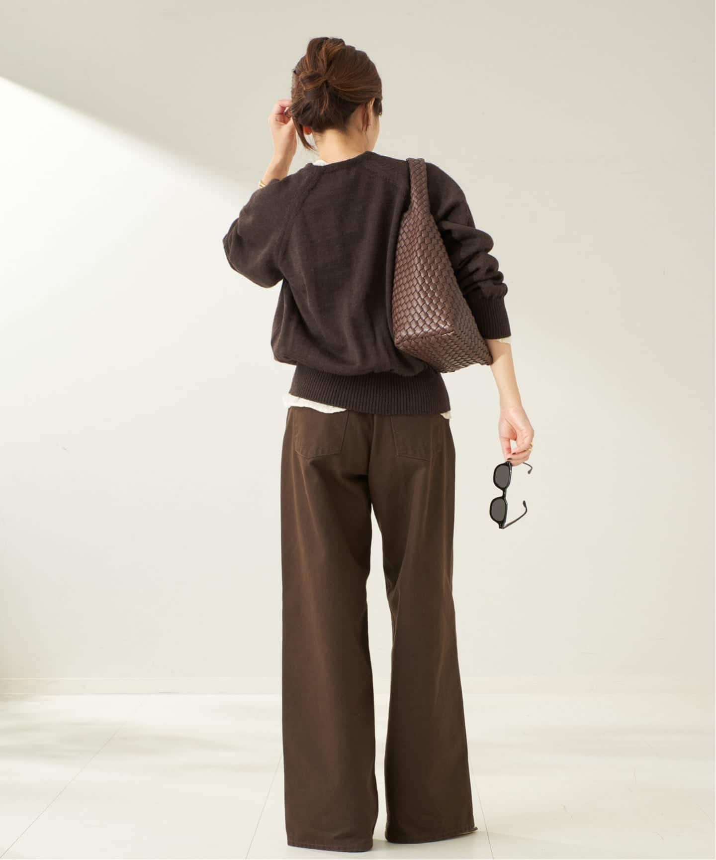 新品 plage プラージュ ニット ブラウン plage 「Plage」 長袖ニット - ブラウン レディース : ZOZOTOWN