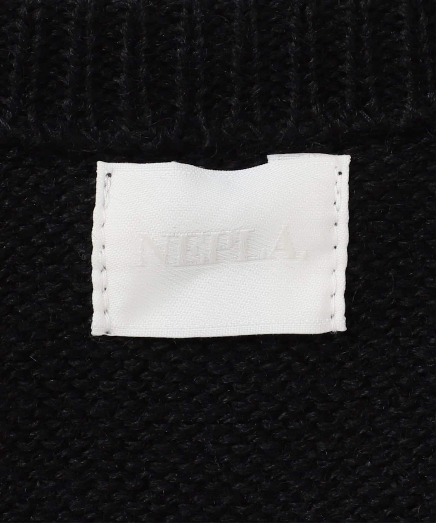 NEPLA. / ネプラ 別注 V ニット(ブラック)（ニット／セーター