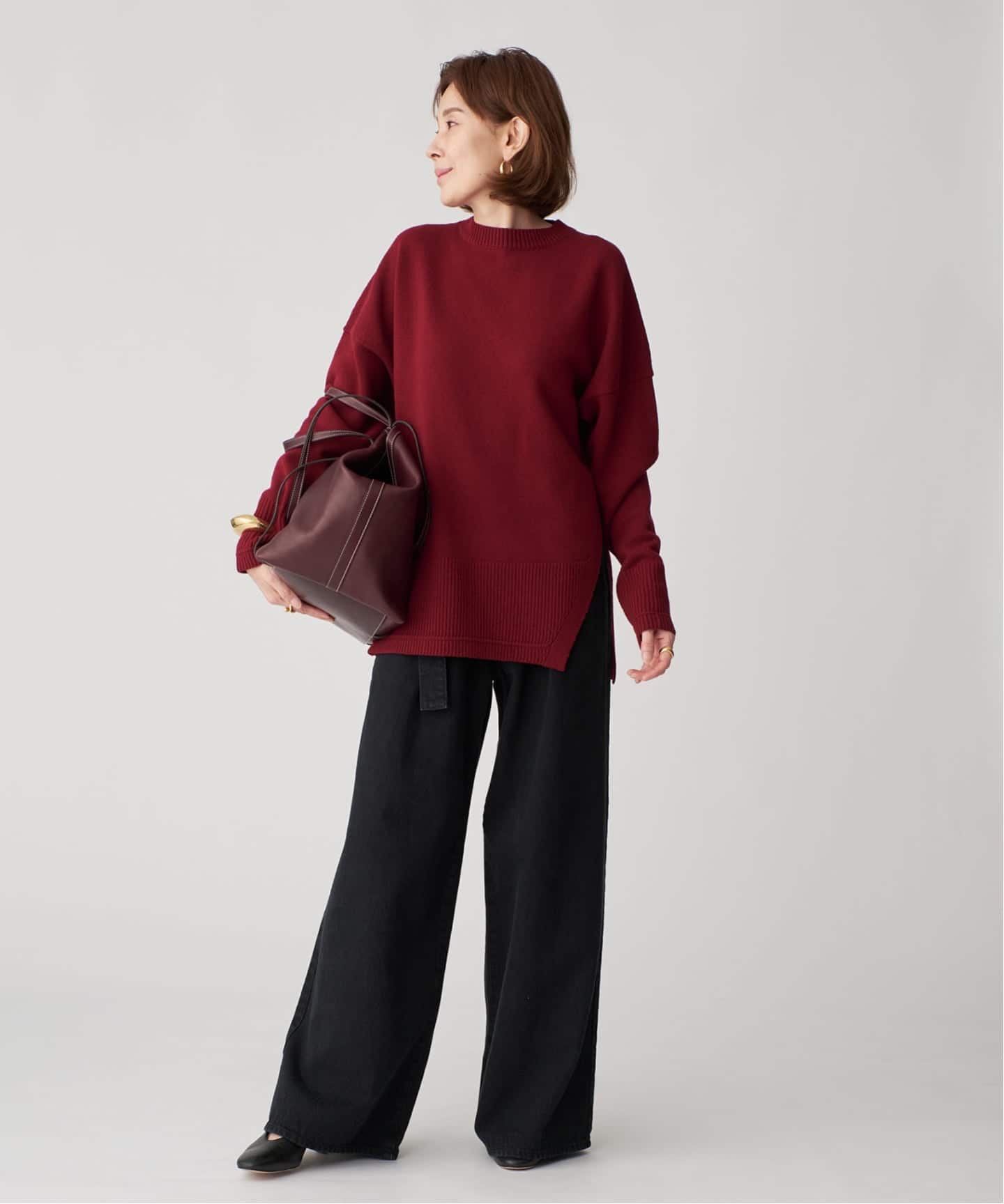 VERMEIL par iena✫DINER Random rib プルオーバー VERMEIL par iena✫DINER Random rib プルオーバー