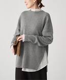 RIBタックプルオーバー