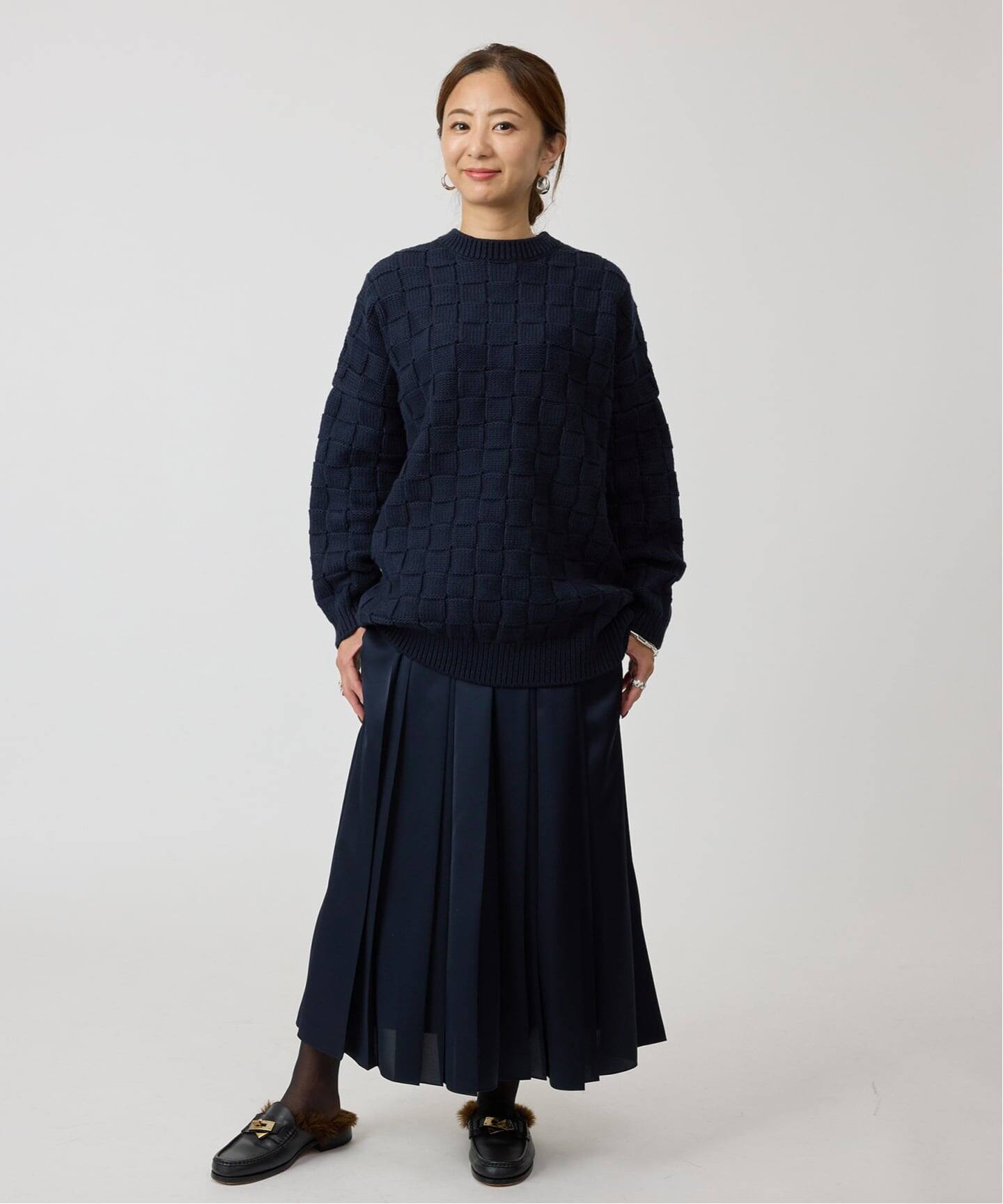 リンクスブロックプルオーバー（ニット／セーター）｜VERMEIL par iena