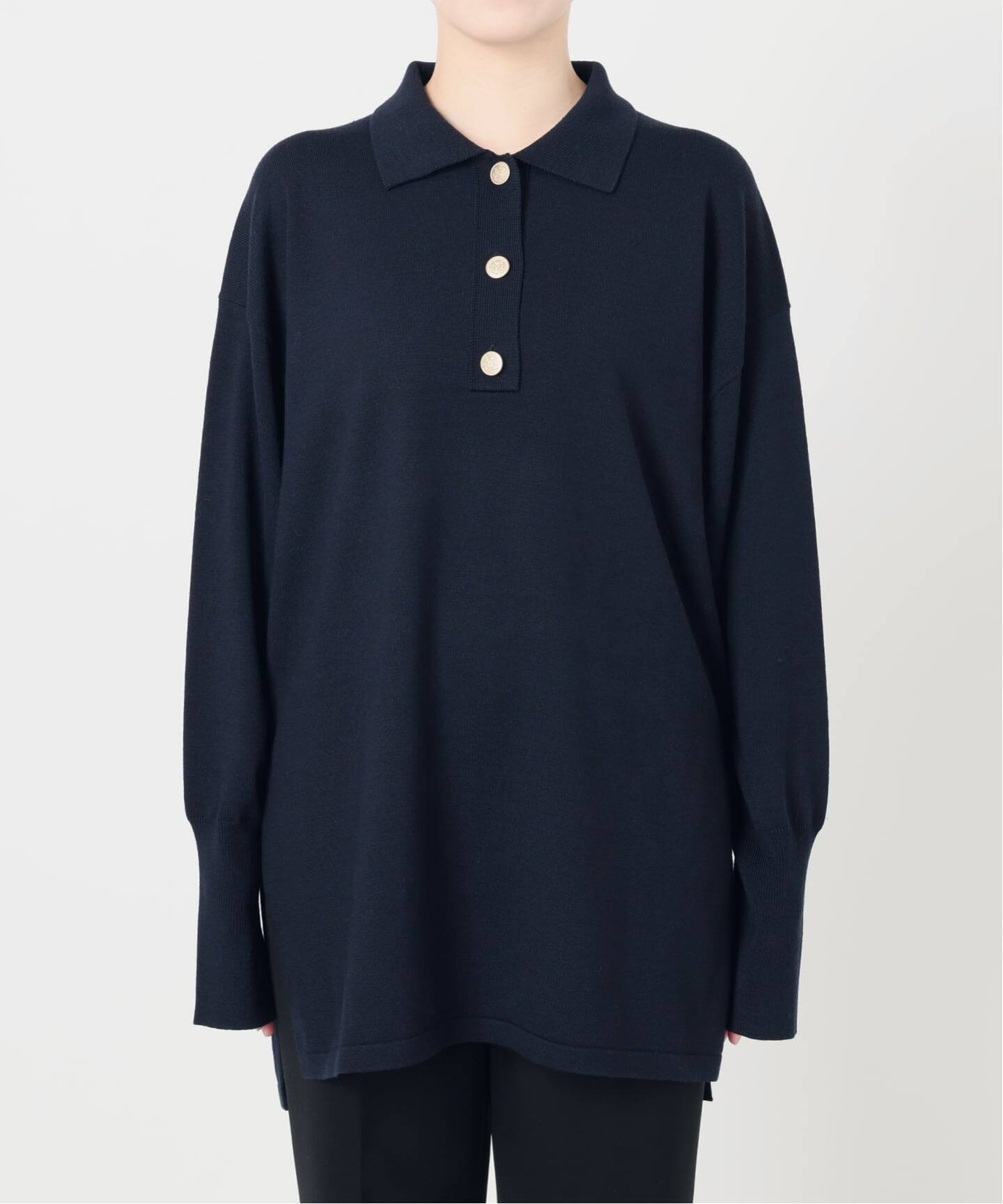over POLO ニット(ニット/セーター)|VERMEIL par iena over POLO ニット(ニット/セーター)|VERMEIL par iena