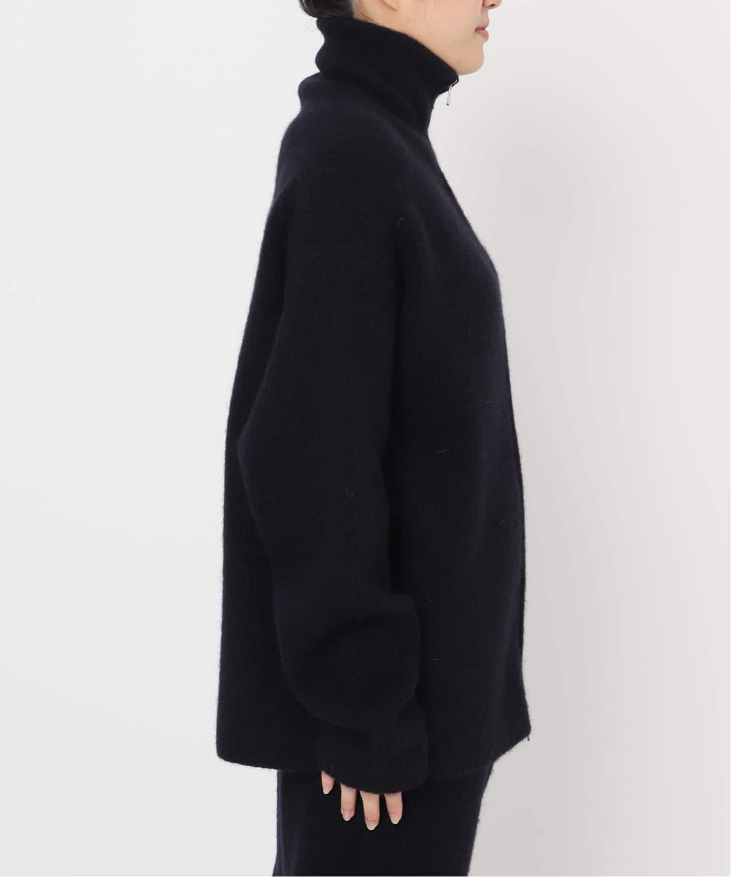 予約》woolyakmix knit ZIPカーディガン（カーディガン